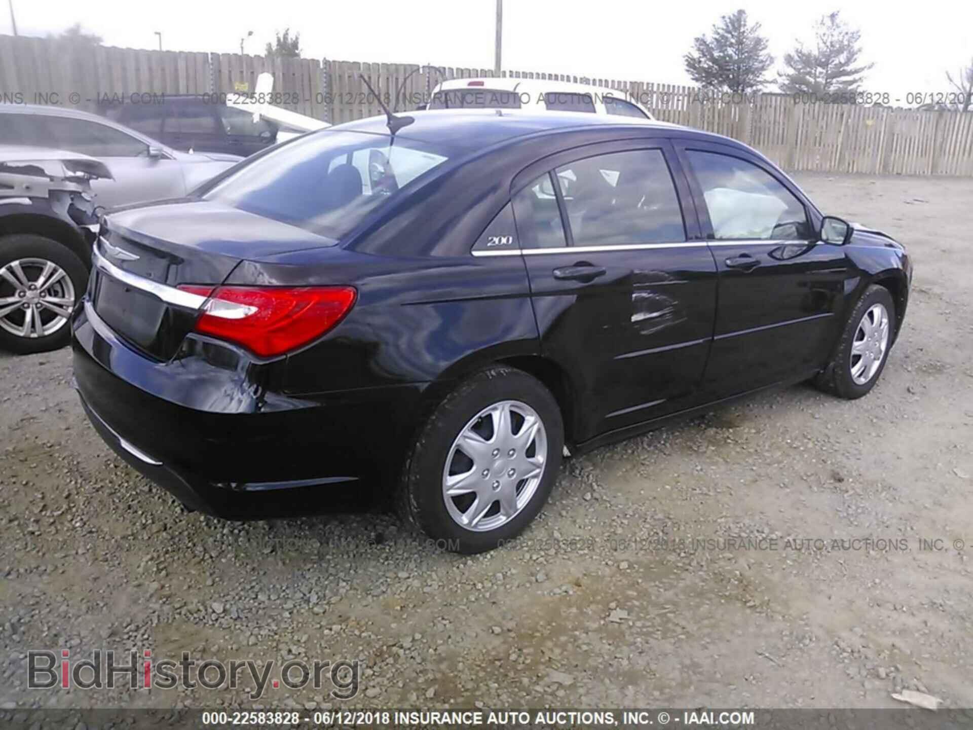 2012 Chrysler 200 - VIN: 1C3CCBAB2CN317922 - Фото 4