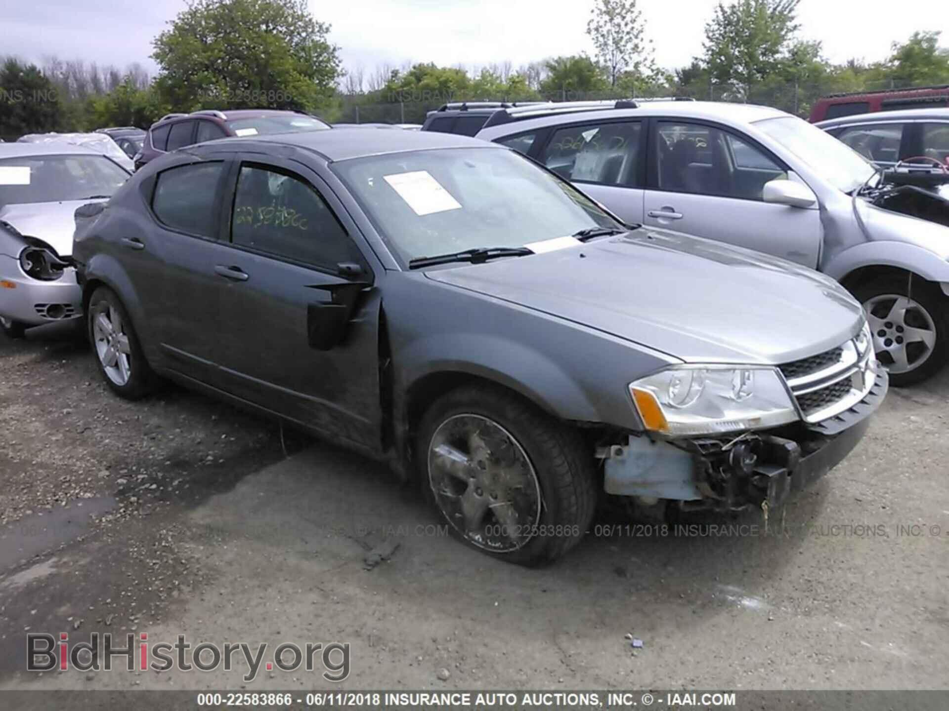 Фотография 1C3CDZAB0DN642883 - Dodge Avenger 2013
