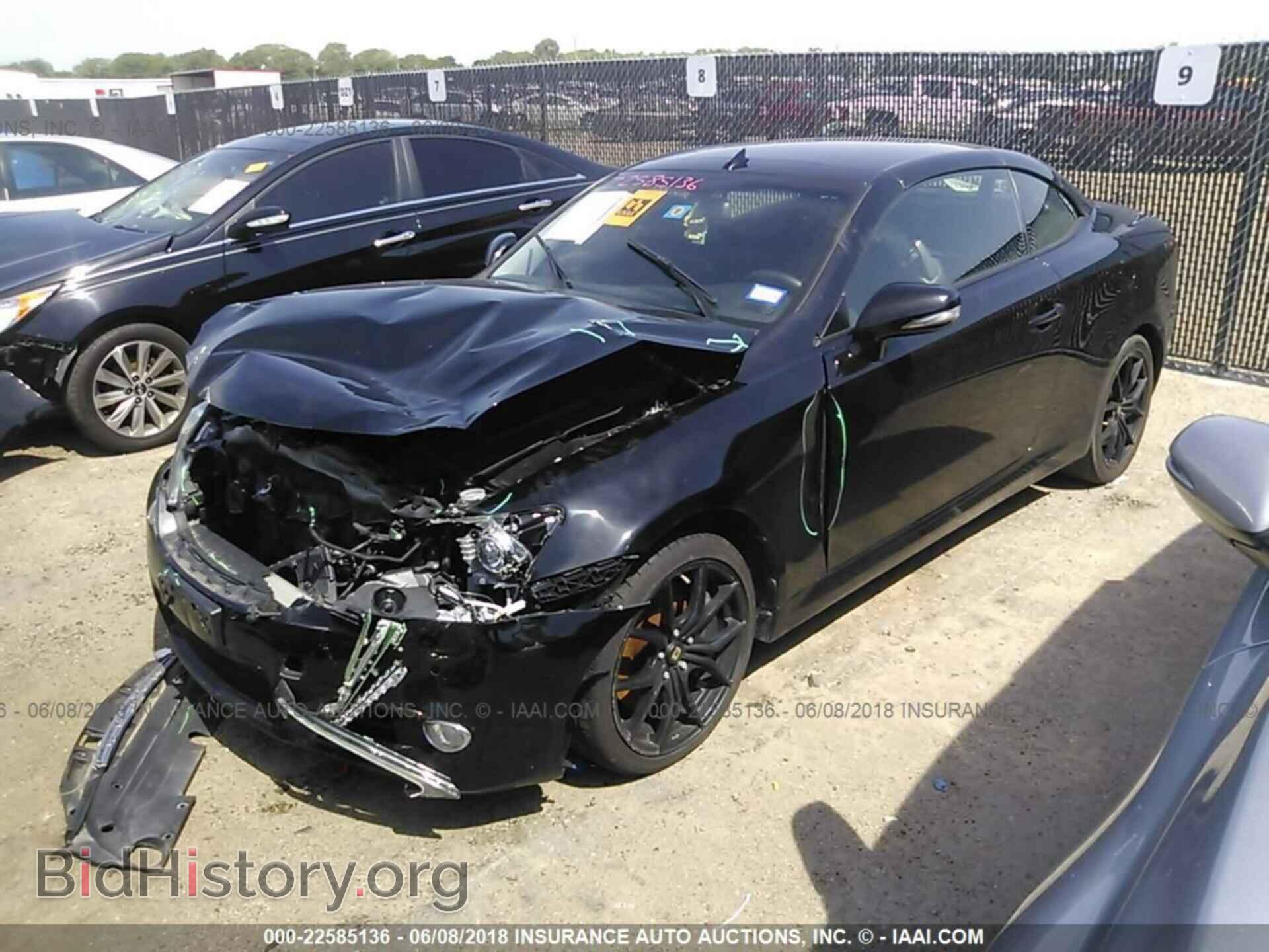 2012 Lexus Is - VIN: JTHFE2C20C2508822 - Фото 2
