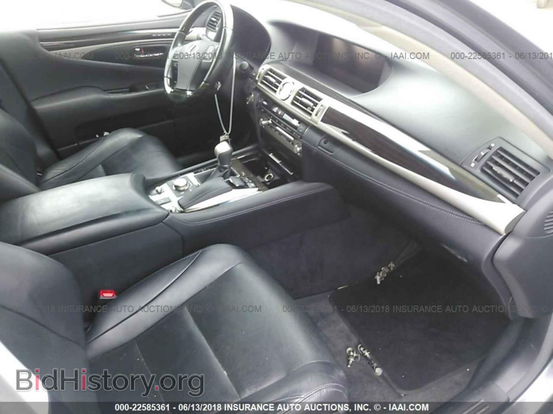 2013 Lexus Ls - VIN: JTHCL5EF2D5018425 - Фото 5