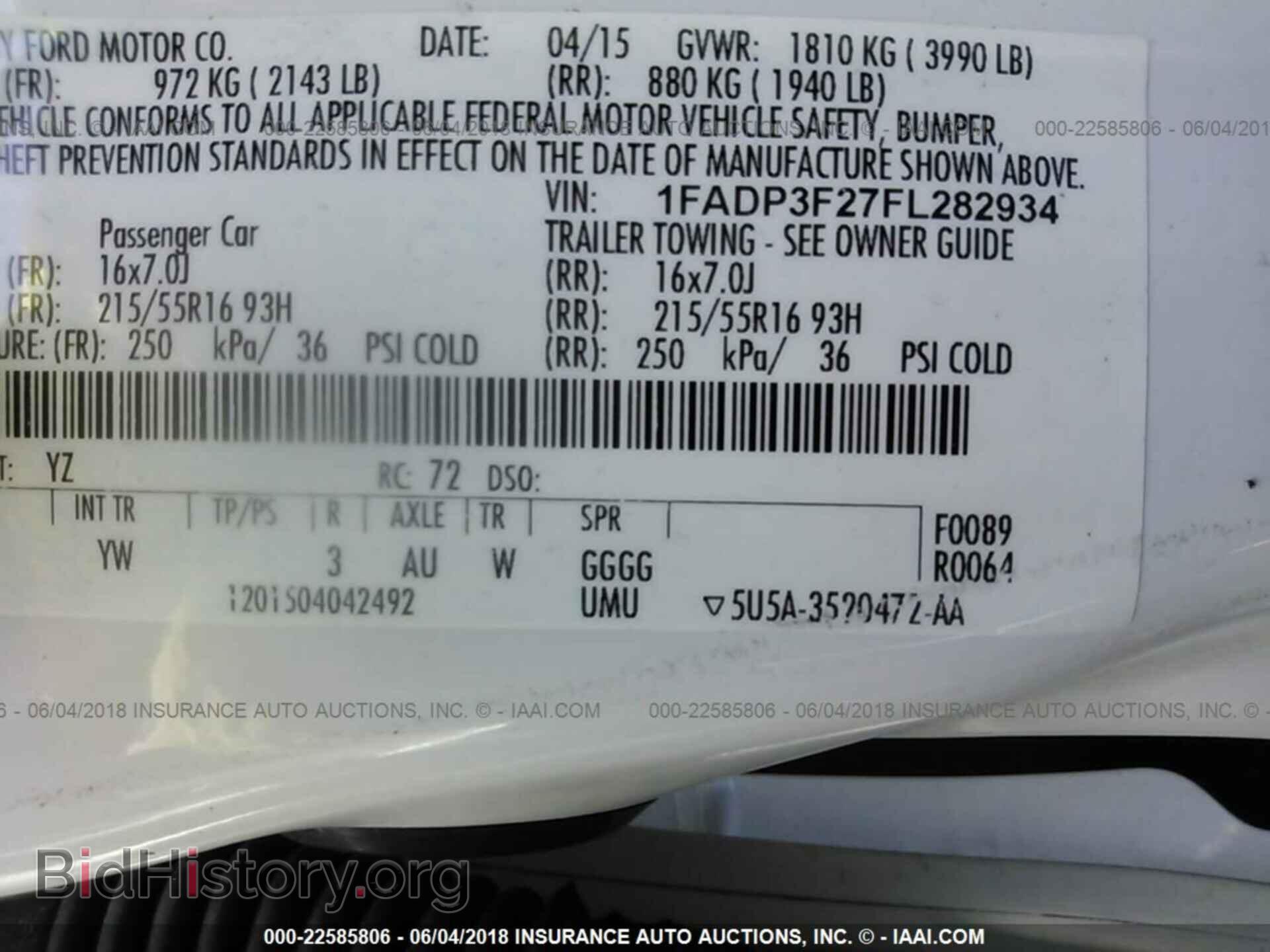 2015 Ford Focus - VIN: 1FADP3F27FL282934 - Photo 9