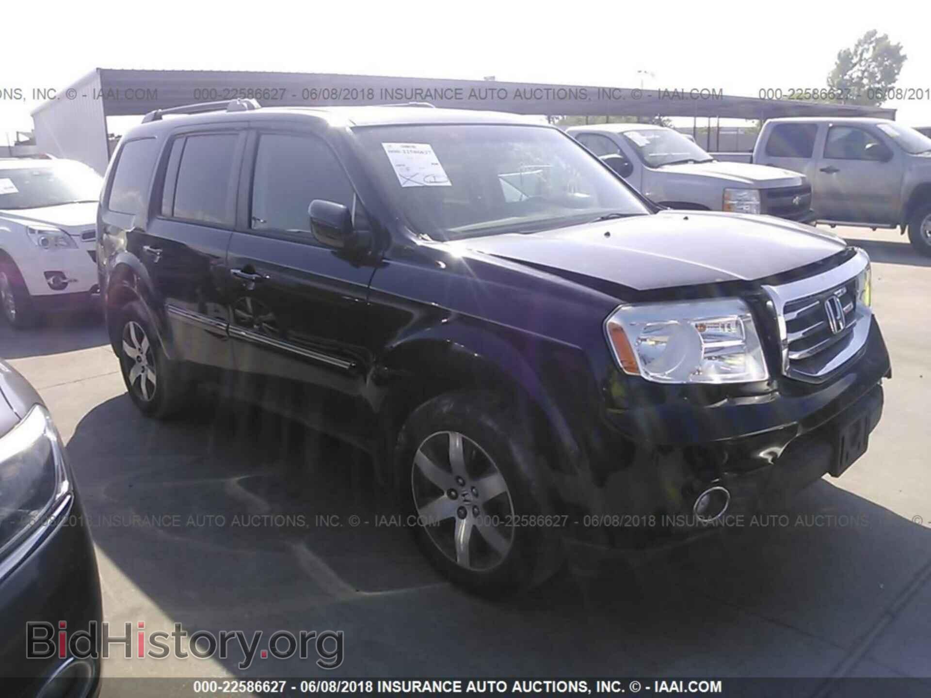 Фотография 5FNYF4H98CB052218 - Honda Pilot 2012