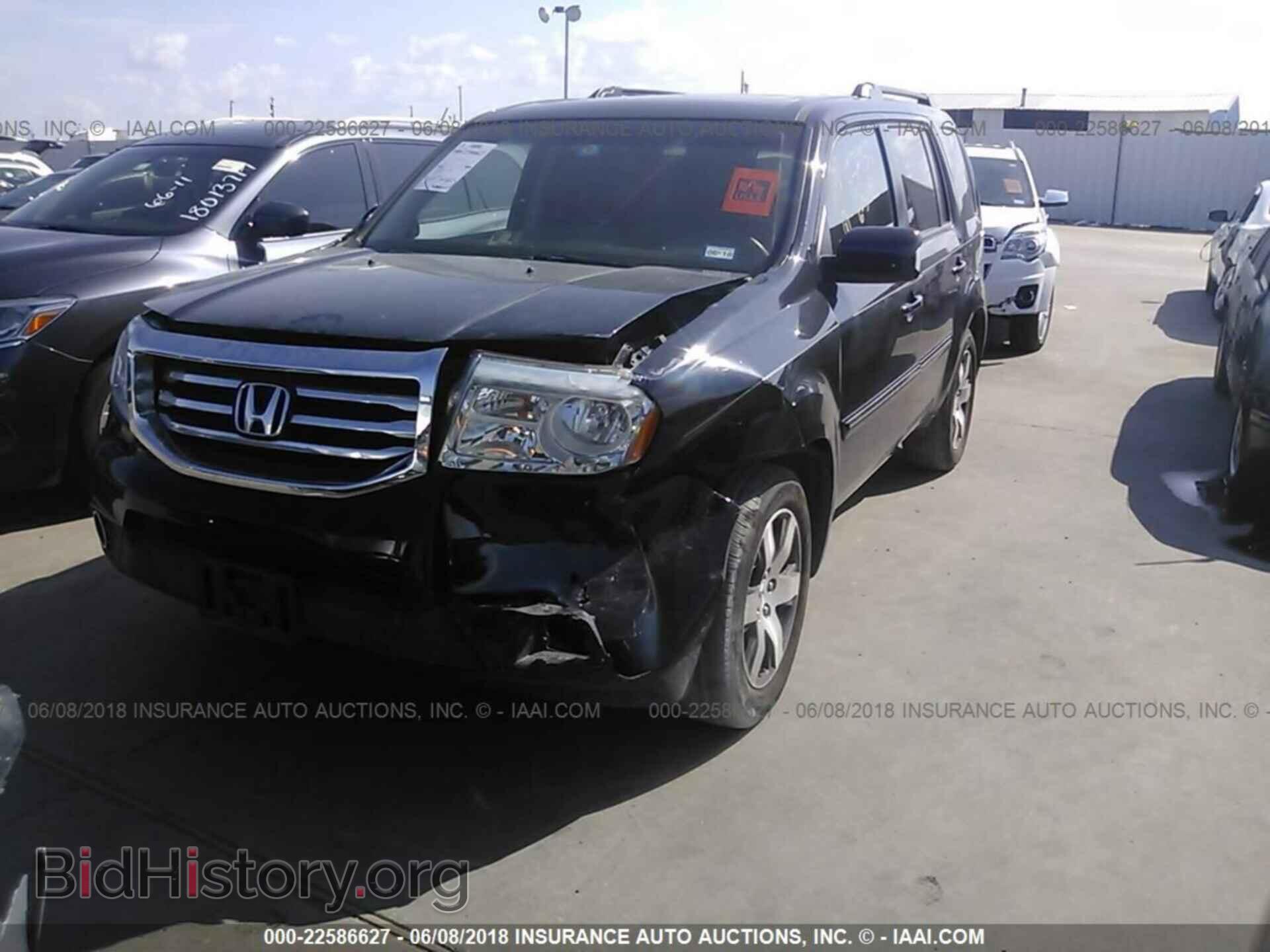 2012 Honda Pilot - VIN: 5FNYF4H98CB052218 - Фото 2