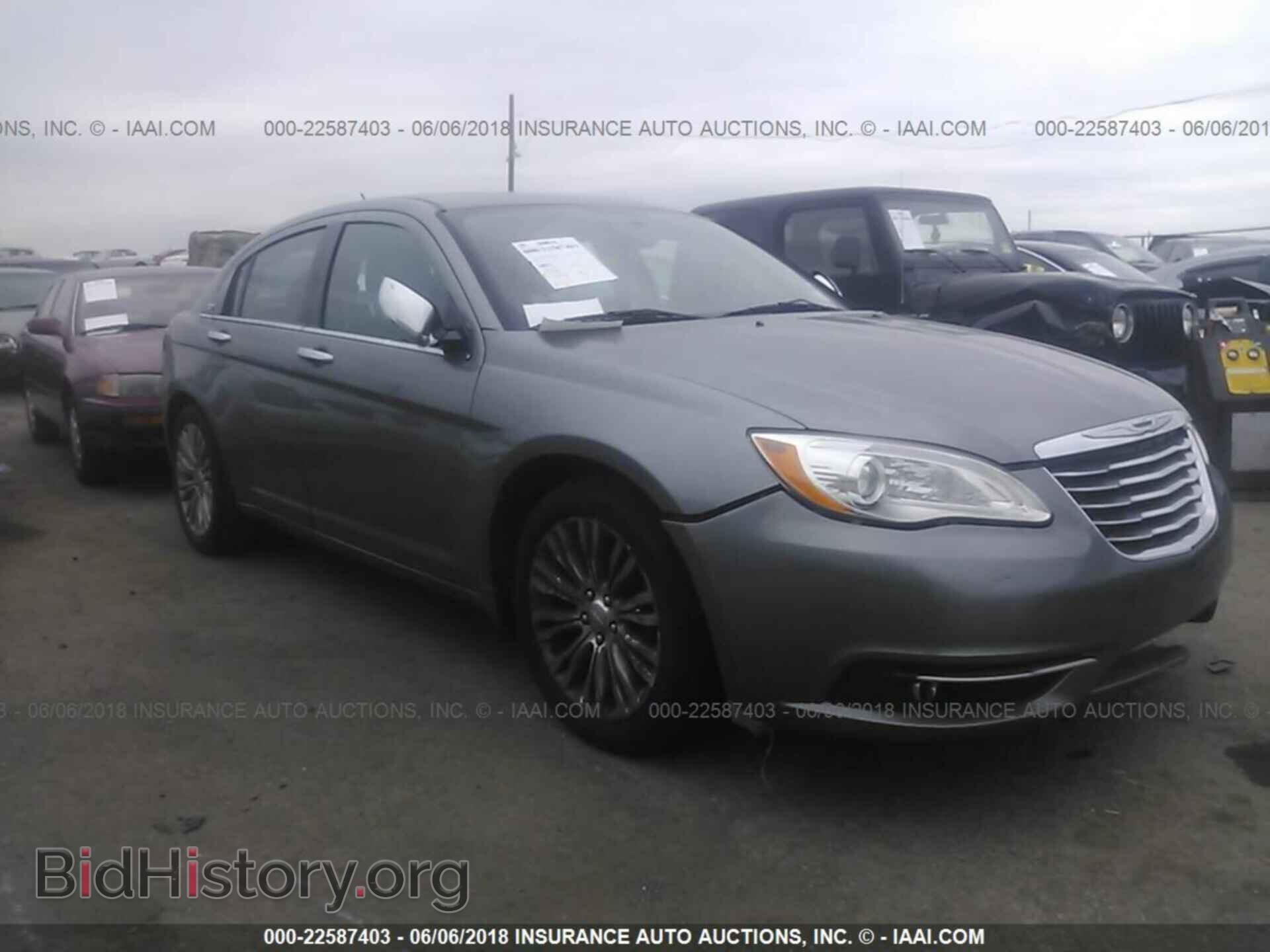 Фотография 1C3CCBCB4CN308622 - Chrysler 200 2012