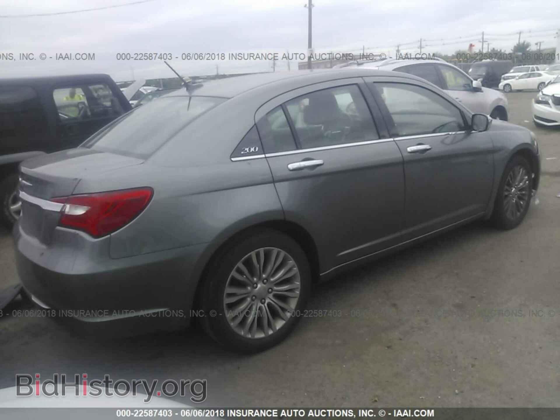2012 Chrysler 200 - VIN: 1C3CCBCB4CN308622 - Фото 4