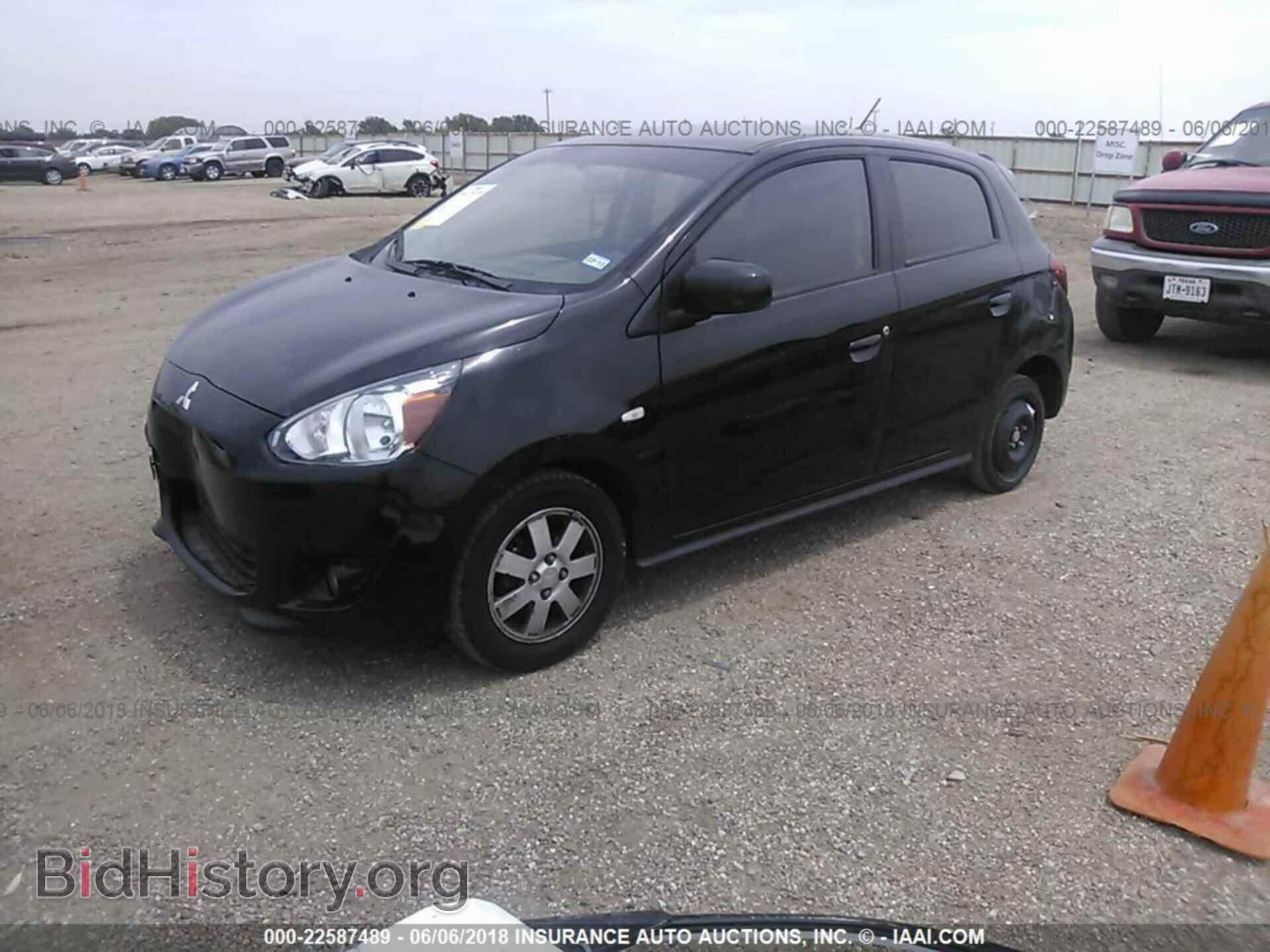 2015 Mitsubishi Mirage - VIN: ML32A4HJ9FH060995 - Фото 2