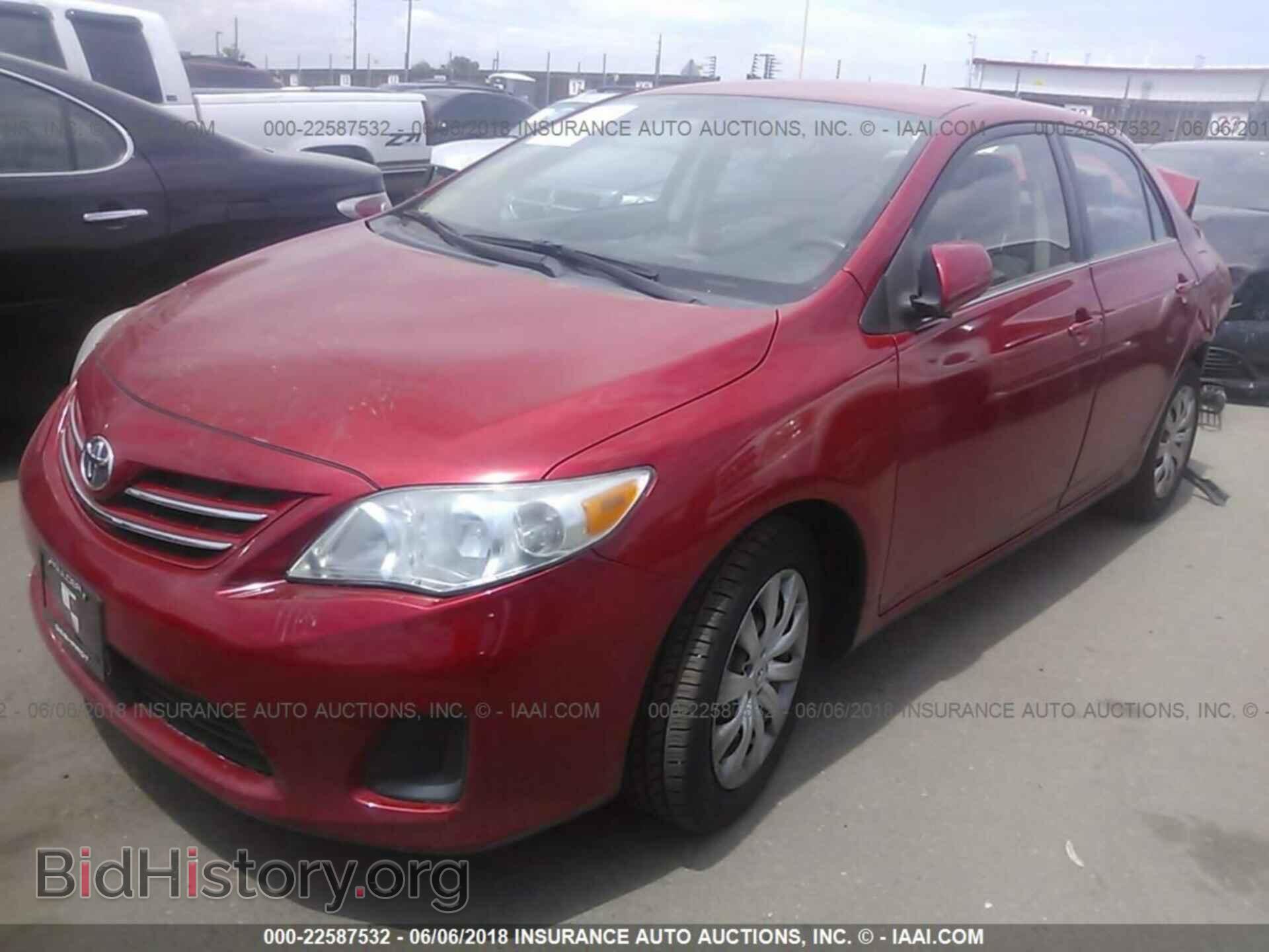 2013 Toyota Corolla - VIN: 5YFBU4EEXDP099236 - Фото 2