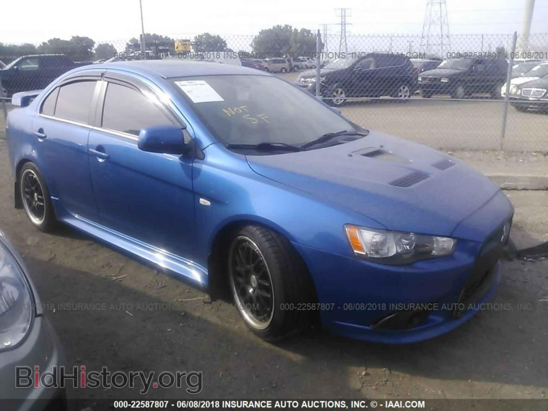 Фотография JA32V6FV3CU018343 - Mitsubishi Lancer 2012