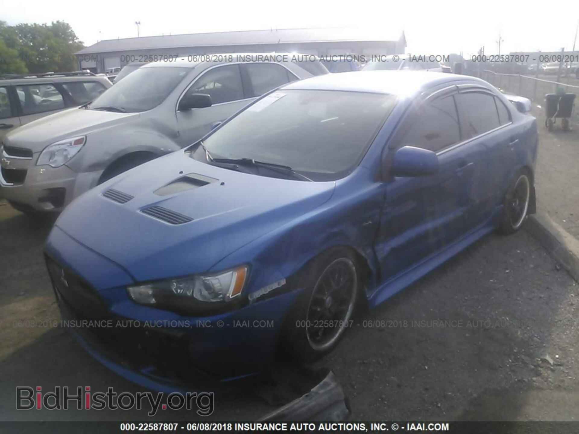 2012 Mitsubishi Lancer - VIN: JA32V6FV3CU018343 - Фото 2