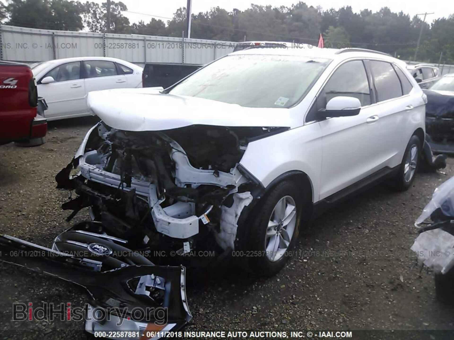 2015 Ford Edge - VIN: 2FMTK3J89FBB02302 - Фото 2