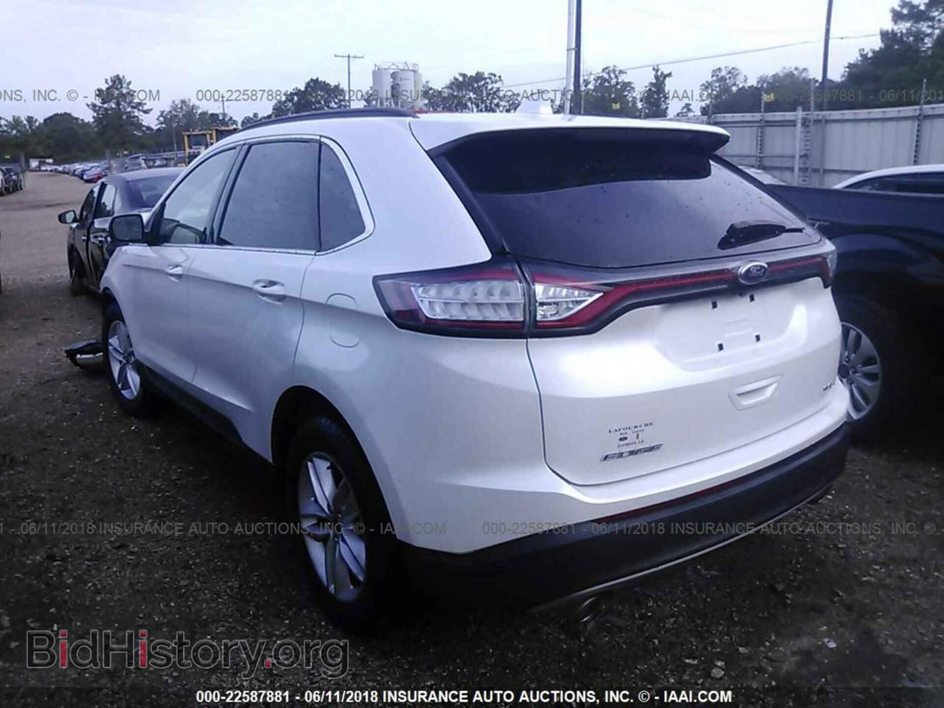 2015 Ford Edge - VIN: 2FMTK3J89FBB02302 - Фото 3