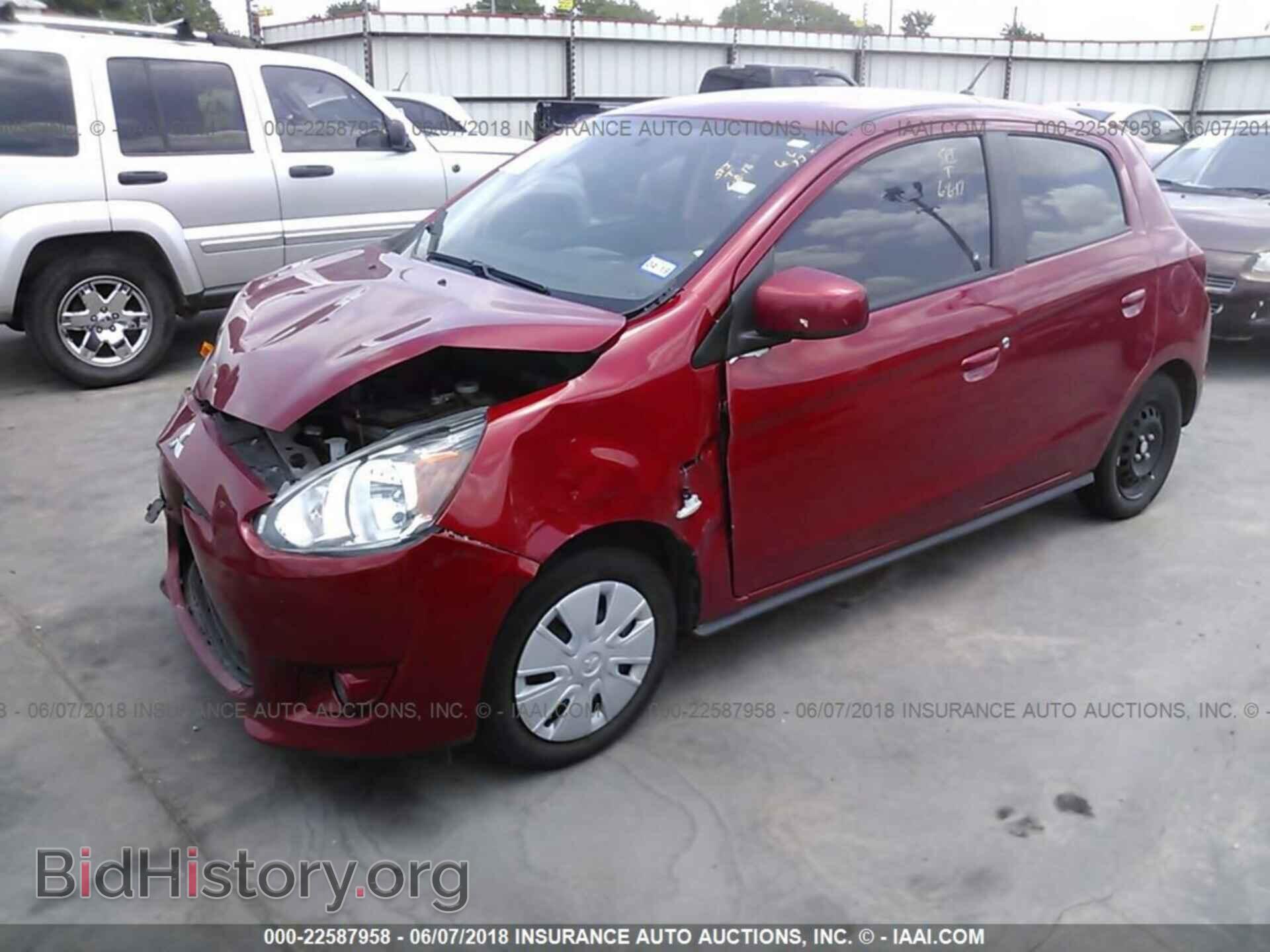2015 Mitsubishi Mirage - VIN: ML32A3HJ5FH057912 - Фото 2