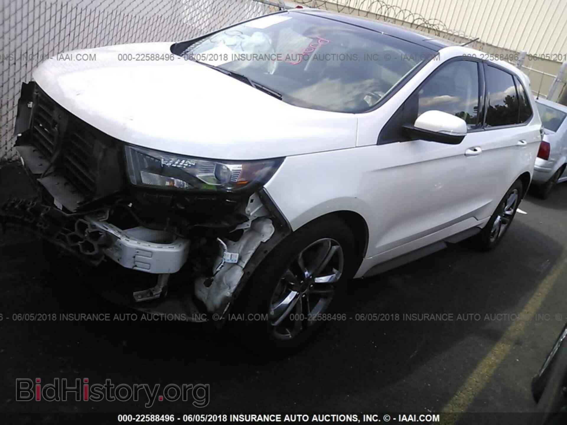 2015 Ford Edge - VIN: 2FMTK4AP6FBB23458 - Фото 2