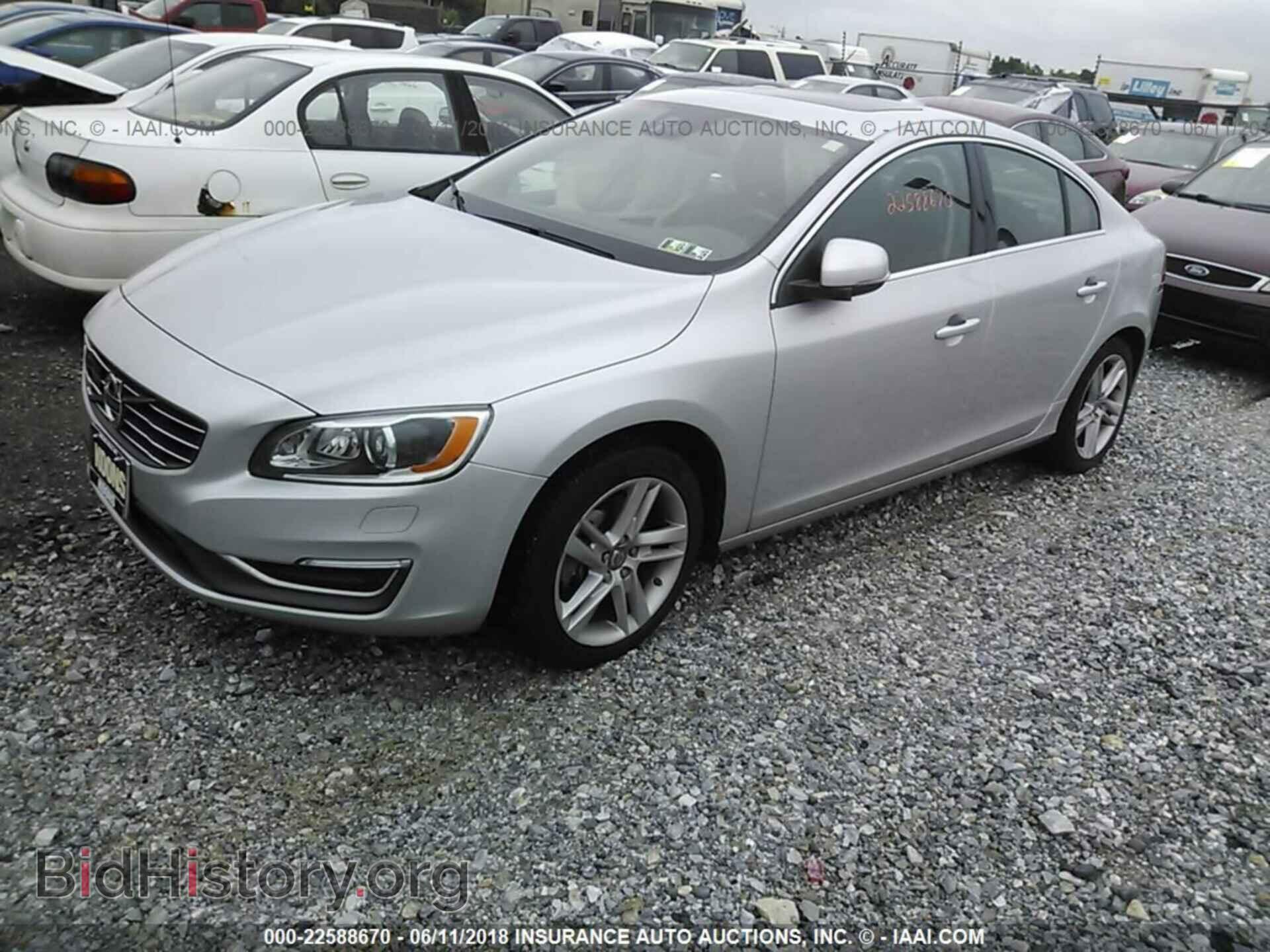 2014 Volvo S60 - VIN: YV1612FS7E2297253 - Фото 2