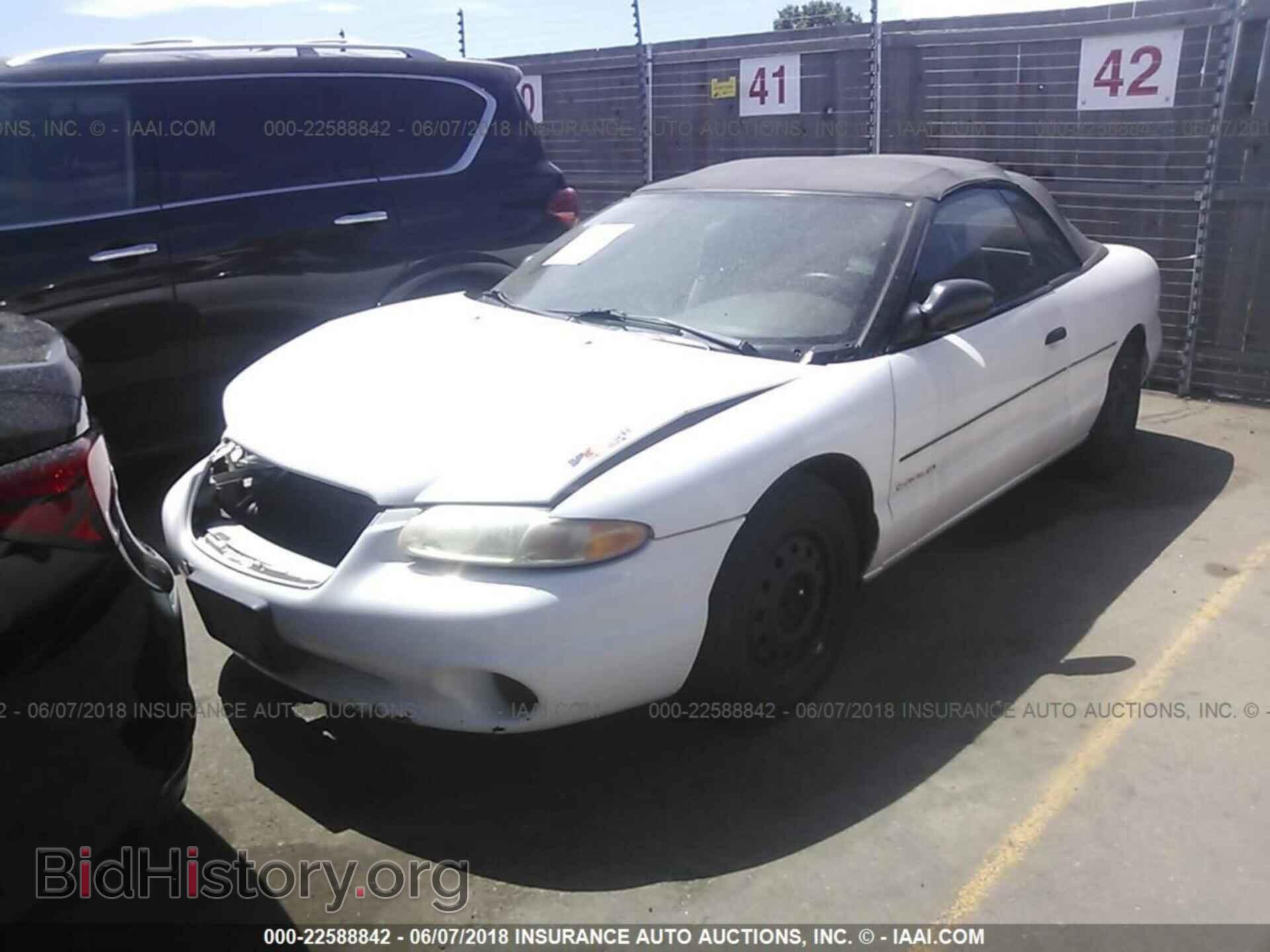 2000 CHRYSLER SEBRING - VIN: 3C3EL45H0YT217358 - Photo 2