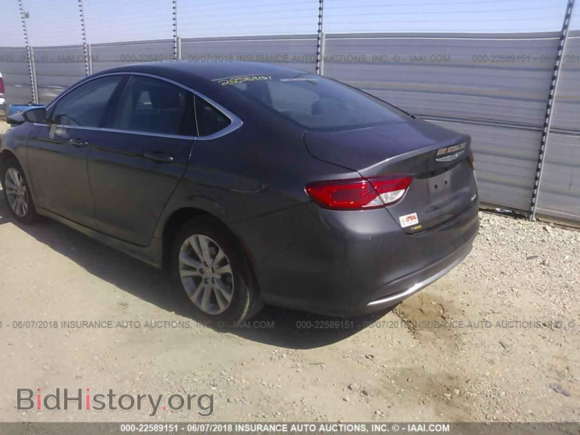 2016 Chrysler 200 - VIN: 1C3CCCAB7GN148332 - Photo 3