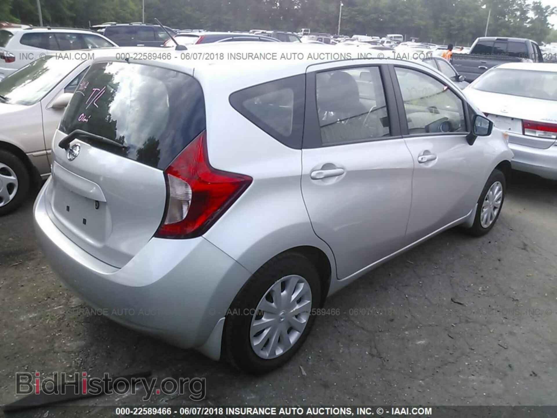 2016 Nissan Versa note - VIN: 3N1CE2CP6GL376947 - Фото 4