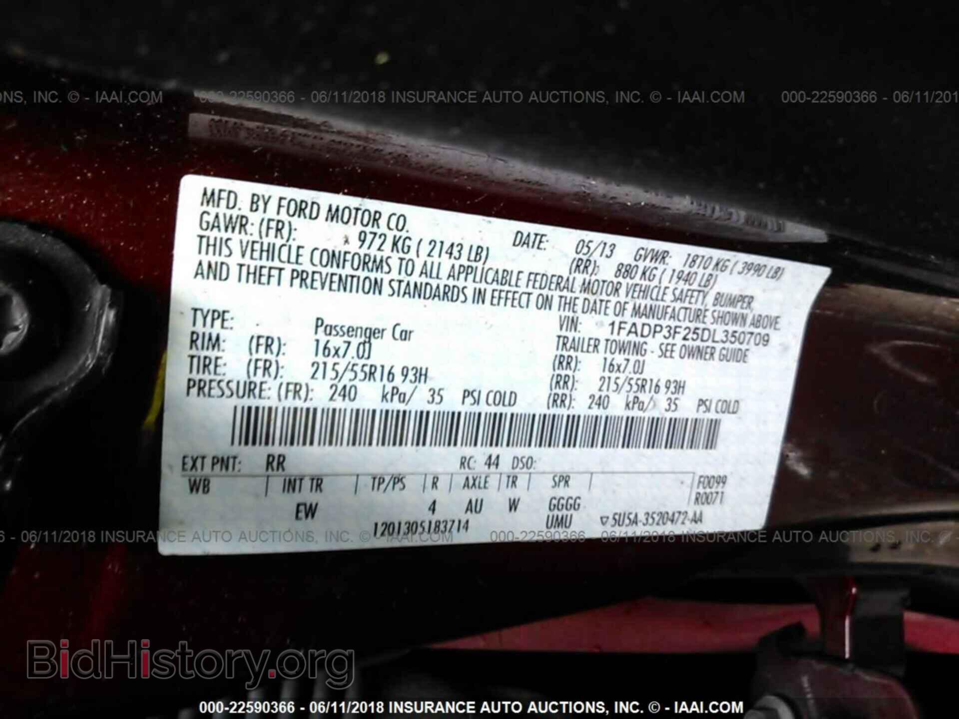 2013 Ford Focus - VIN: 1FADP3F25DL350709 - Photo 9