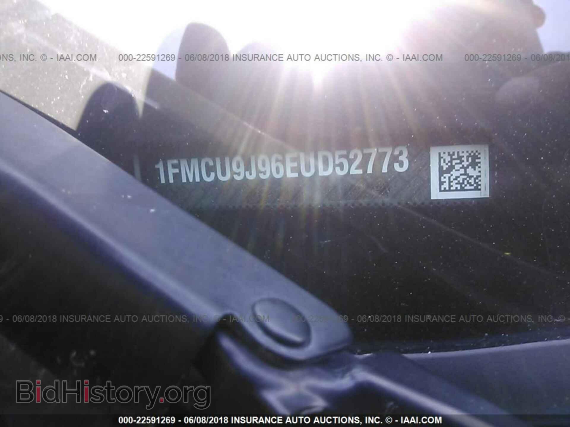 2014 Ford Escape - VIN: 1FMCU9J96EUD52773 - Фото 9