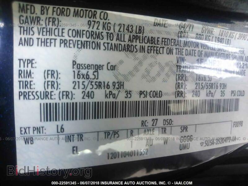 2012 Ford FOCUS (VIN 1FAHP3F2XCL122186) — фото 9 из 10
