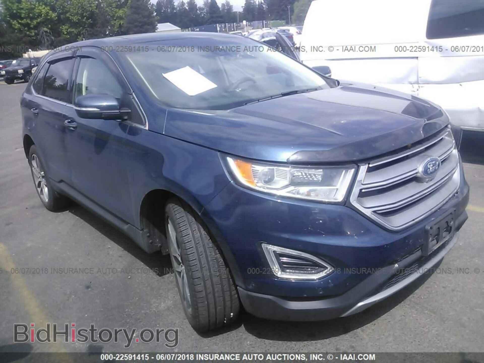 Фотография 2FMPK4K85HBC31971 - Ford Edge 2017