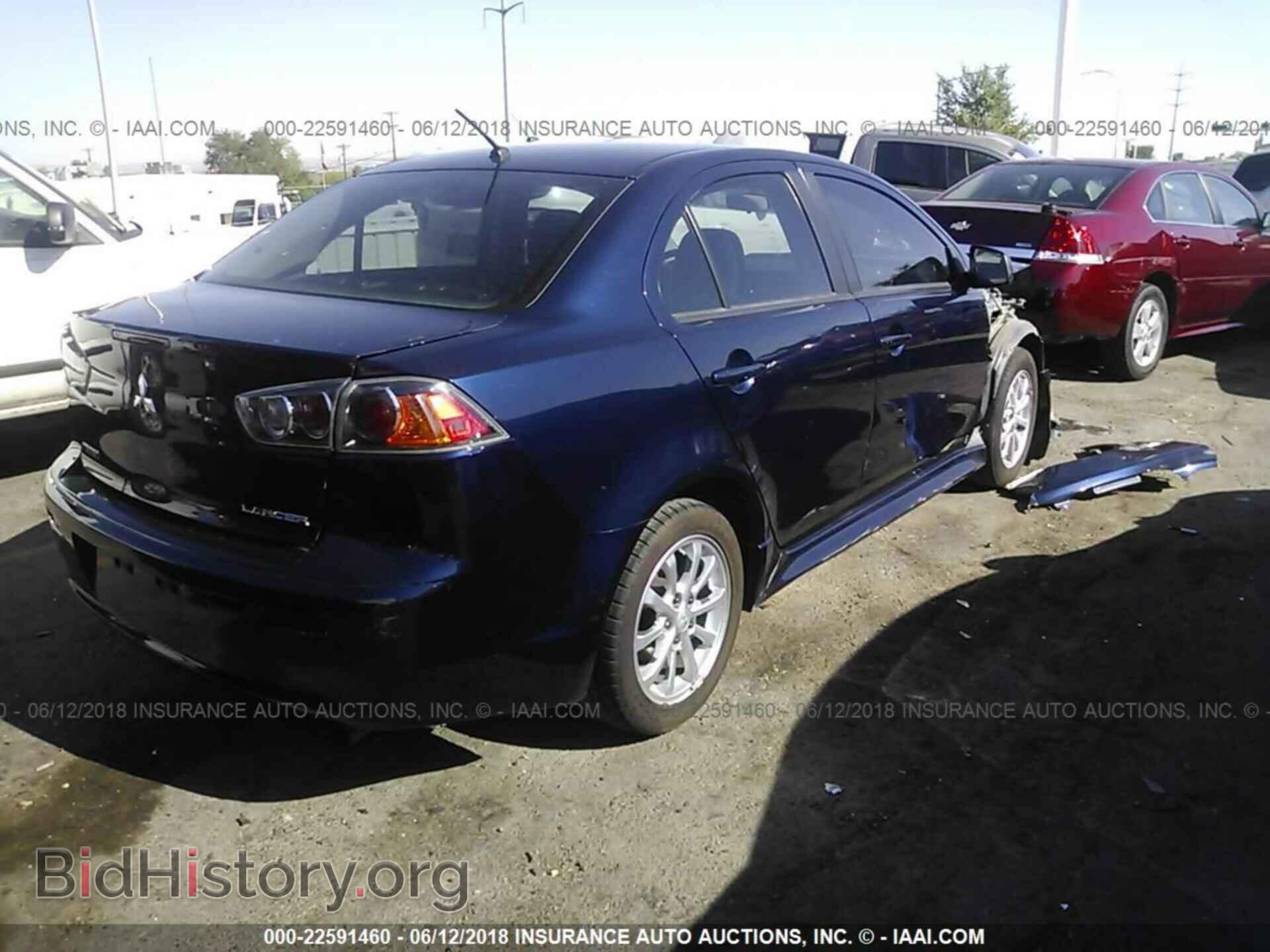 2014 Mitsubishi Lancer - VIN: JA32U2FU2EU004276 - Фото 4
