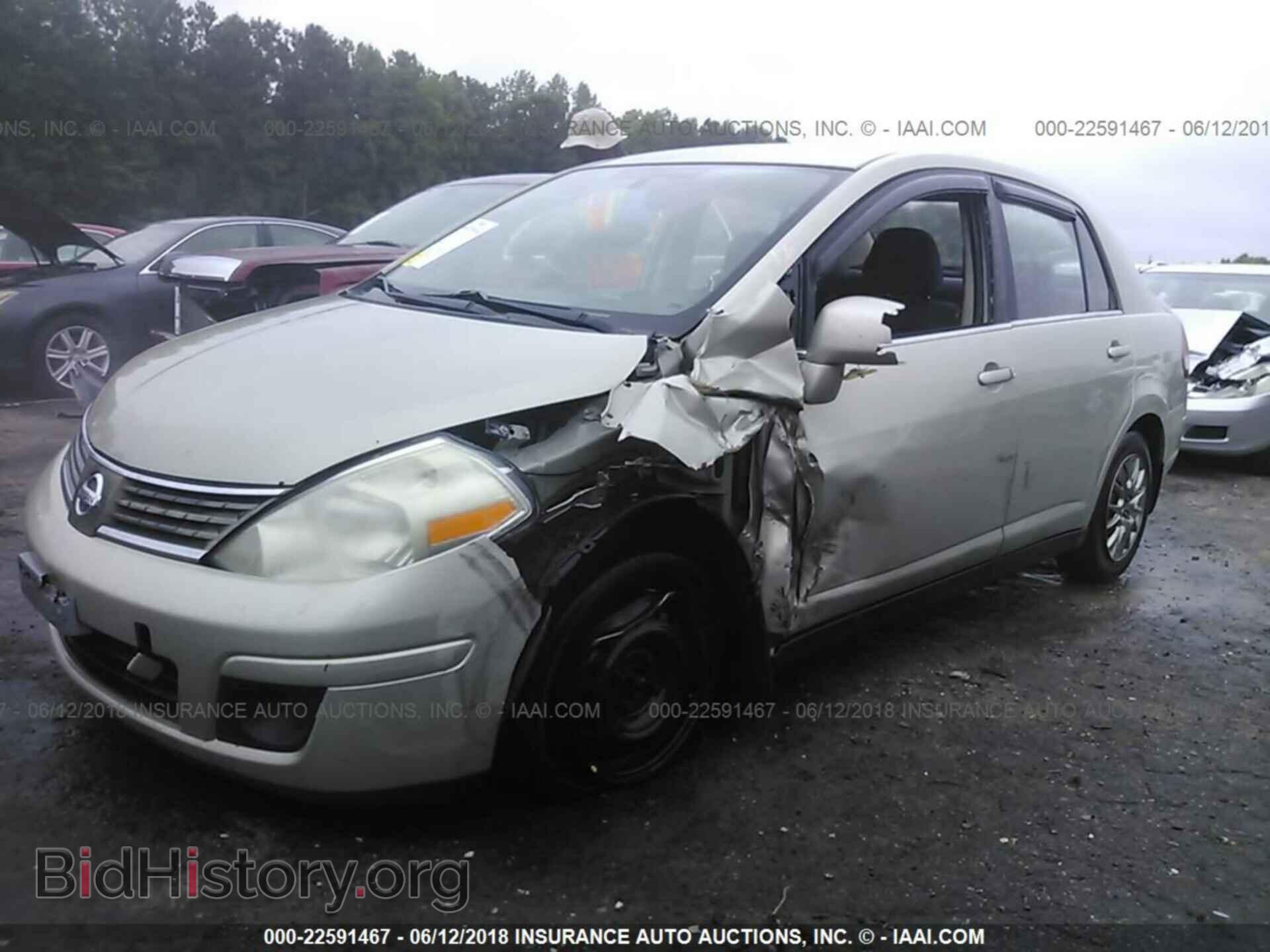 2008 NISSAN VERSA - VIN: 3N1BC11E48L357344 - Фото 2