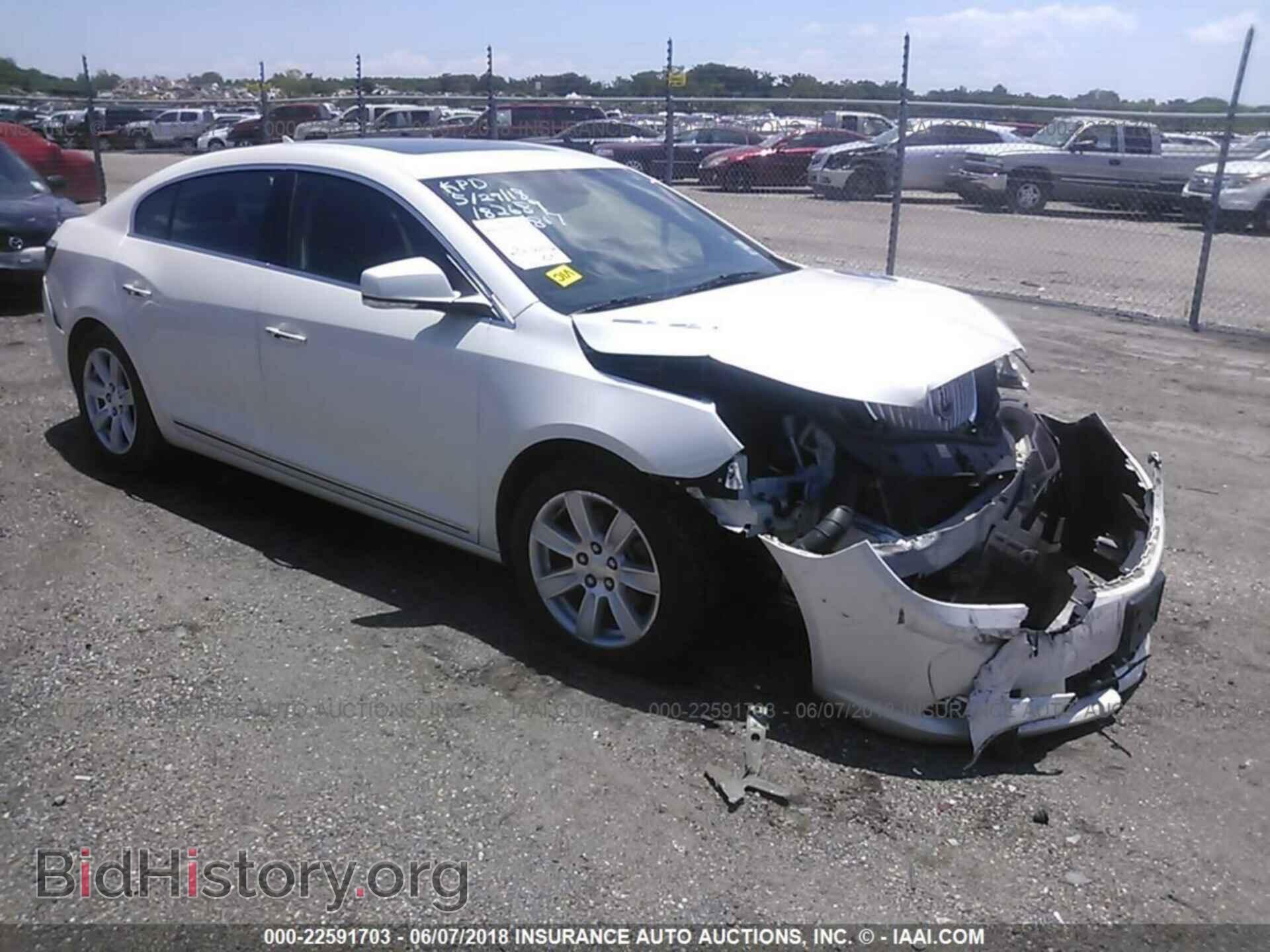 Фотография 1G4GF5E34CF286817 - BUICK LACROSSE 2012
