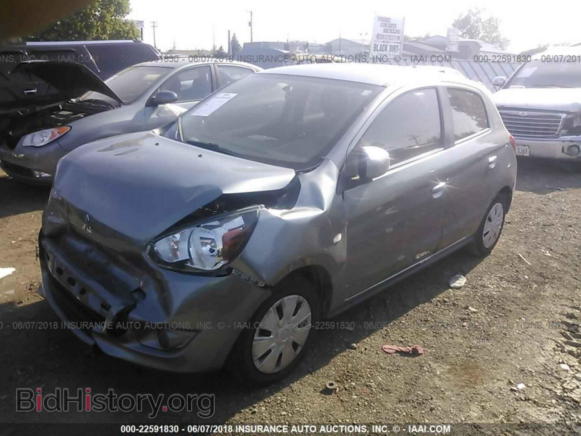 2015 MITSUBISHI MIRAGE - VIN: ML32A3HJ4FH049736 - Фото 2