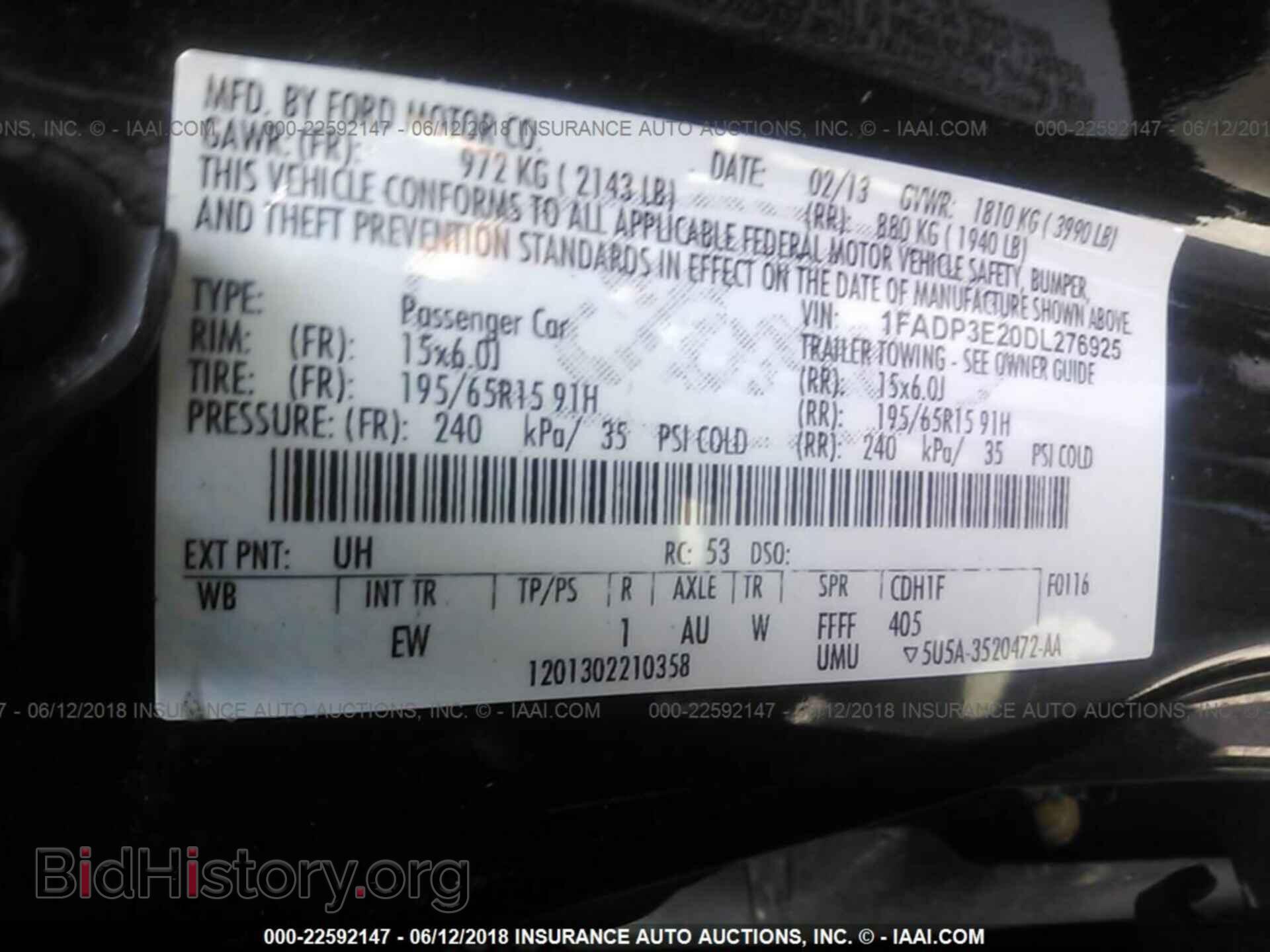 2013 Ford Focus - VIN: 1FADP3E20DL276925 - Photo 9