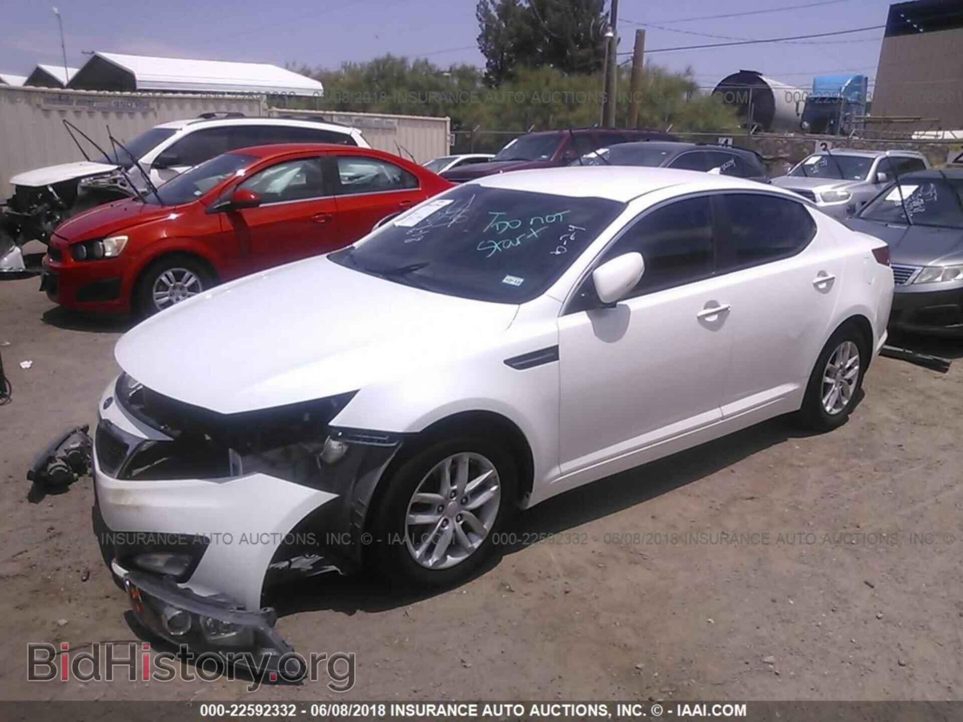 2012 Kia Optima - VIN: KNAGM4A73C5272052 - Фото 2