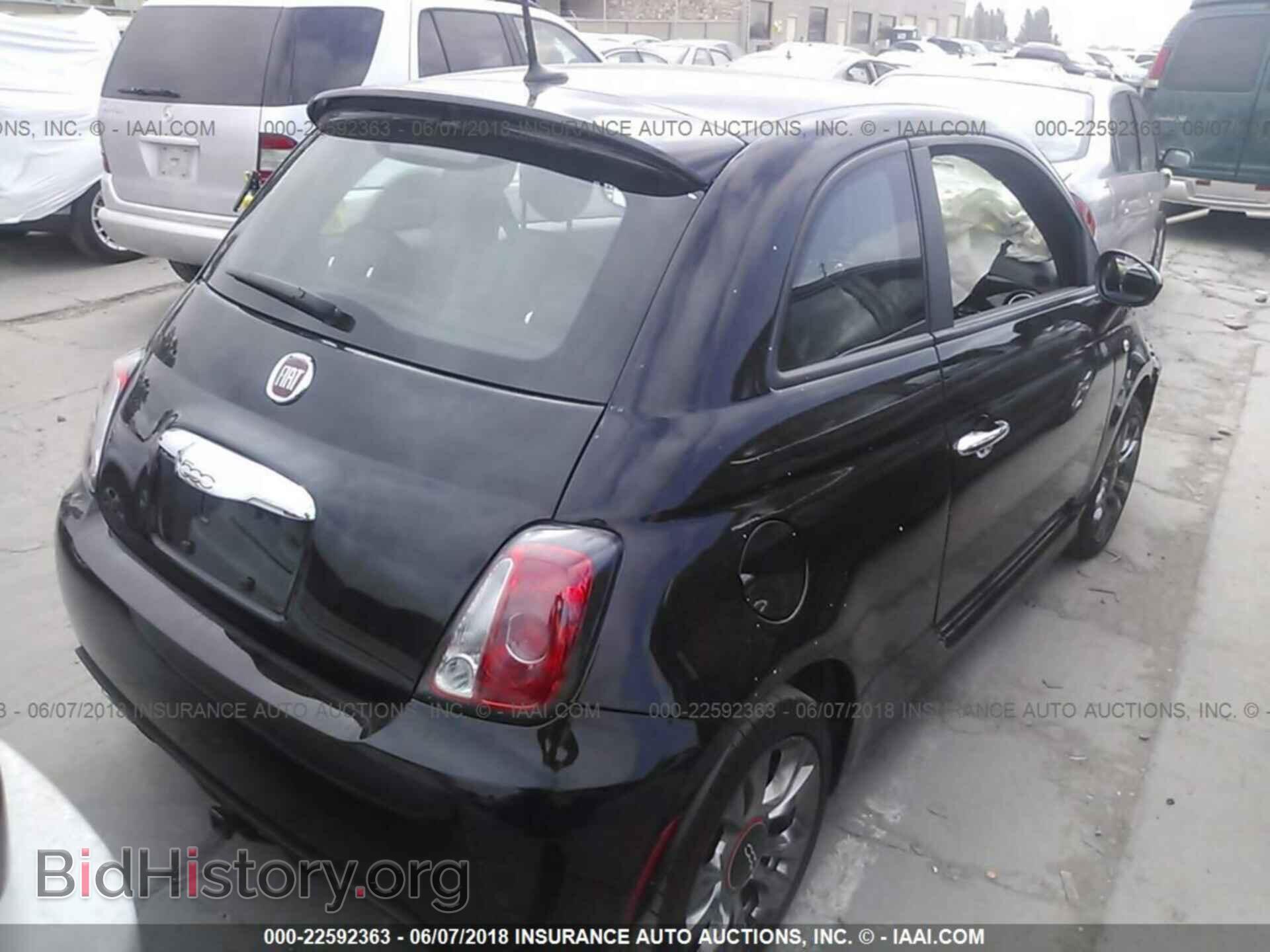 2015 Fiat 500 - VIN: 3C3CFFHH5FT672984 - Фото 4
