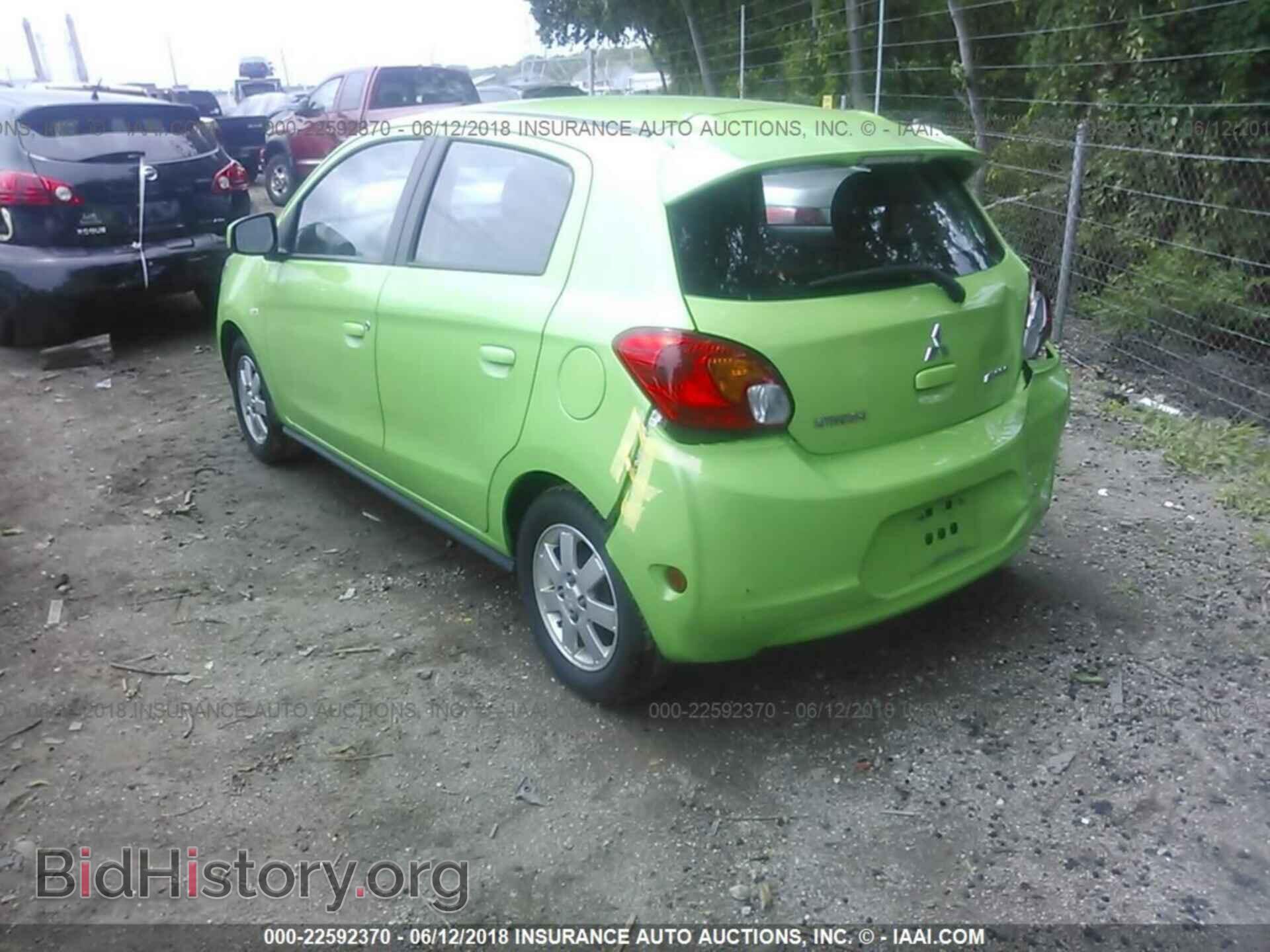 2014 Mitsubishi Mirage - VIN: ML32A3HJ6EH002674 - Фото 3
