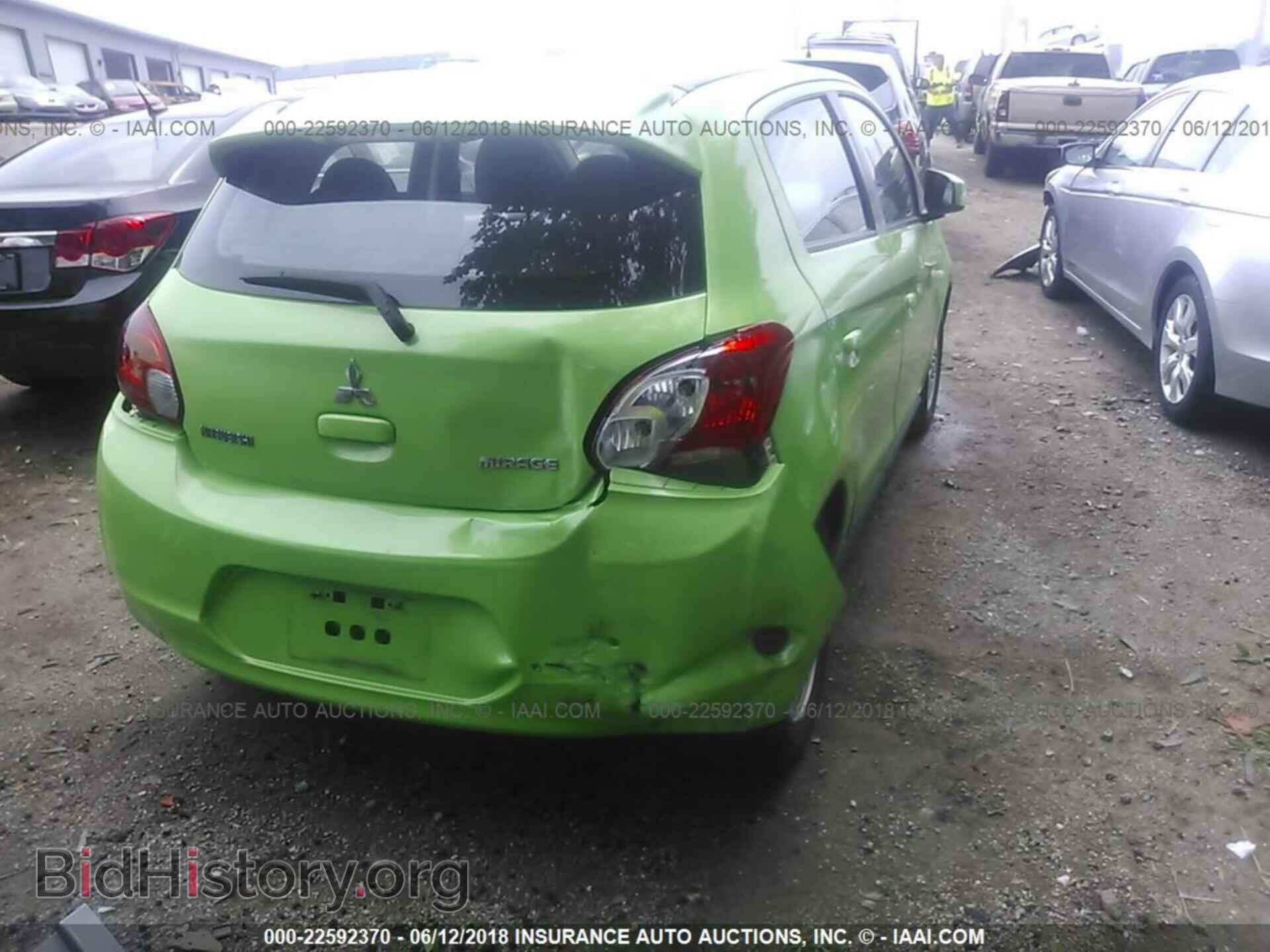 2014 Mitsubishi Mirage - VIN: ML32A3HJ6EH002674 - Фото 4