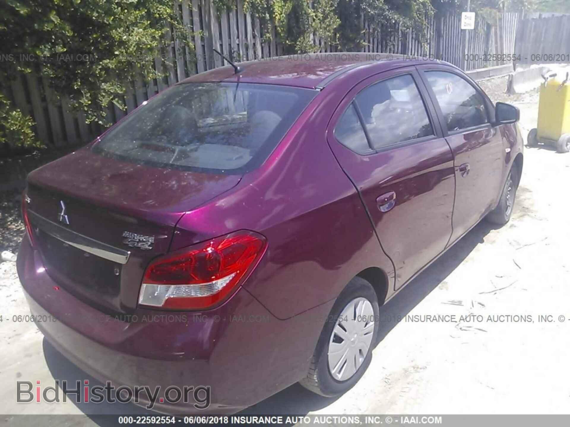 2017 Mitsubishi Mirage - VIN: ML32F3FJ6HHF18187 - Фото 4