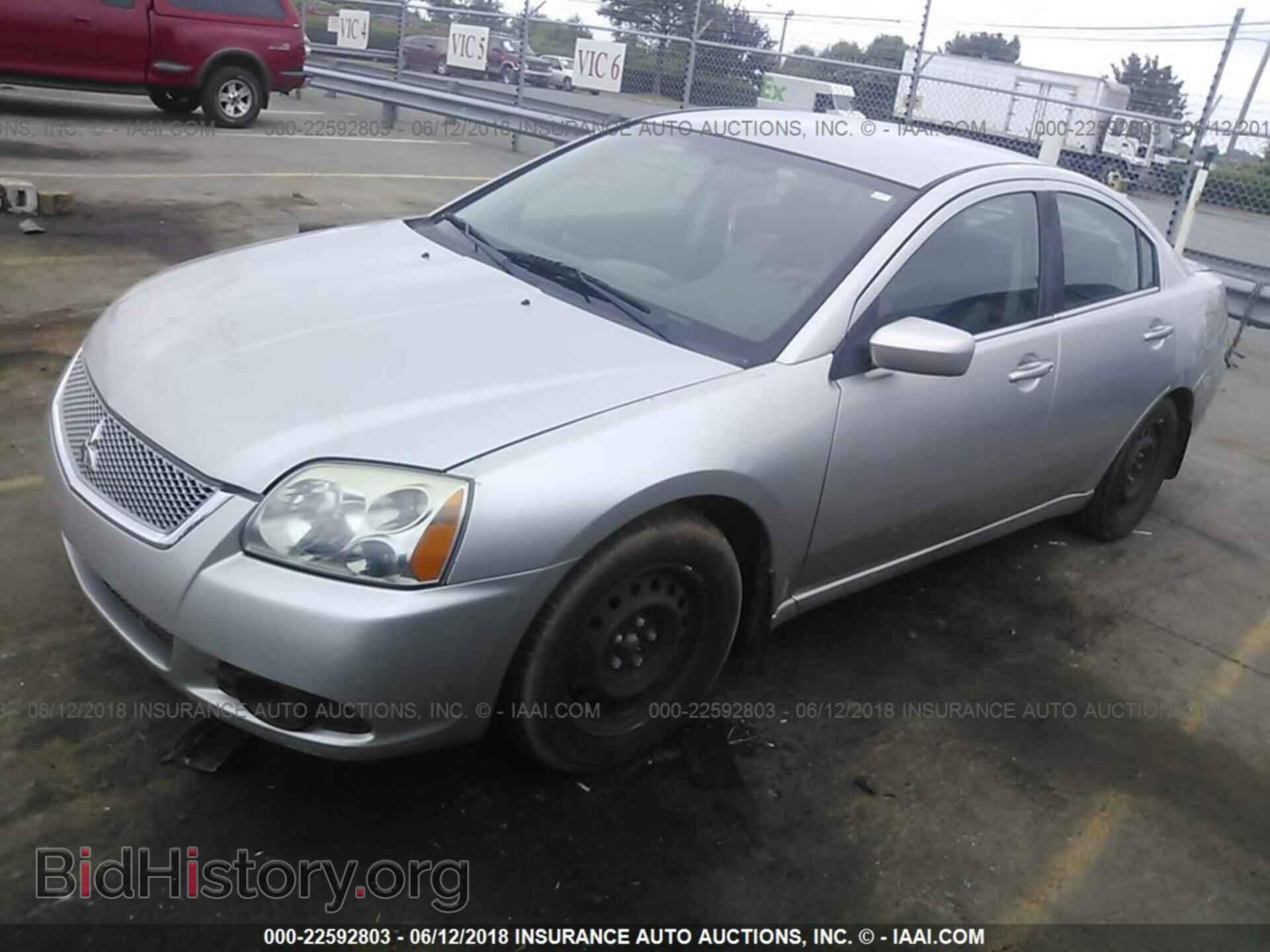 2012 Mitsubishi Galant - VIN: 4A32B3FF3CE020814 - Фото 2
