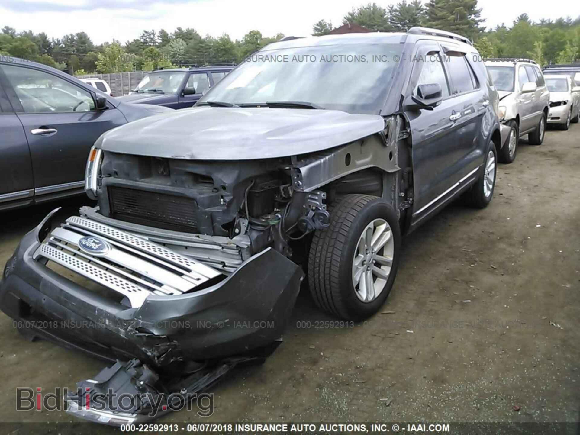 2014 Ford Explorer - VIN: 1FM5K7D97EGB82047 - Фото 2