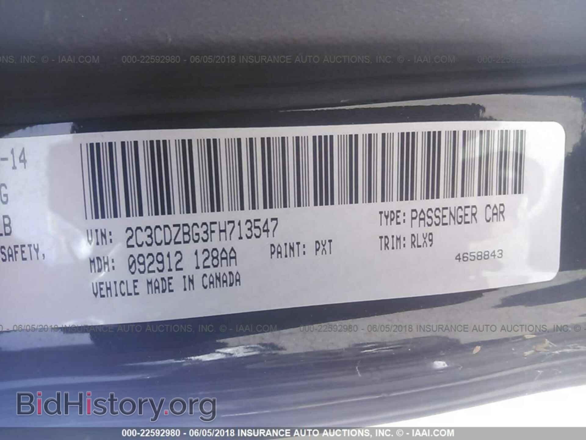 2015 Dodge Challenger - VIN: 2C3CDZBG3FH713547 - Photo 9