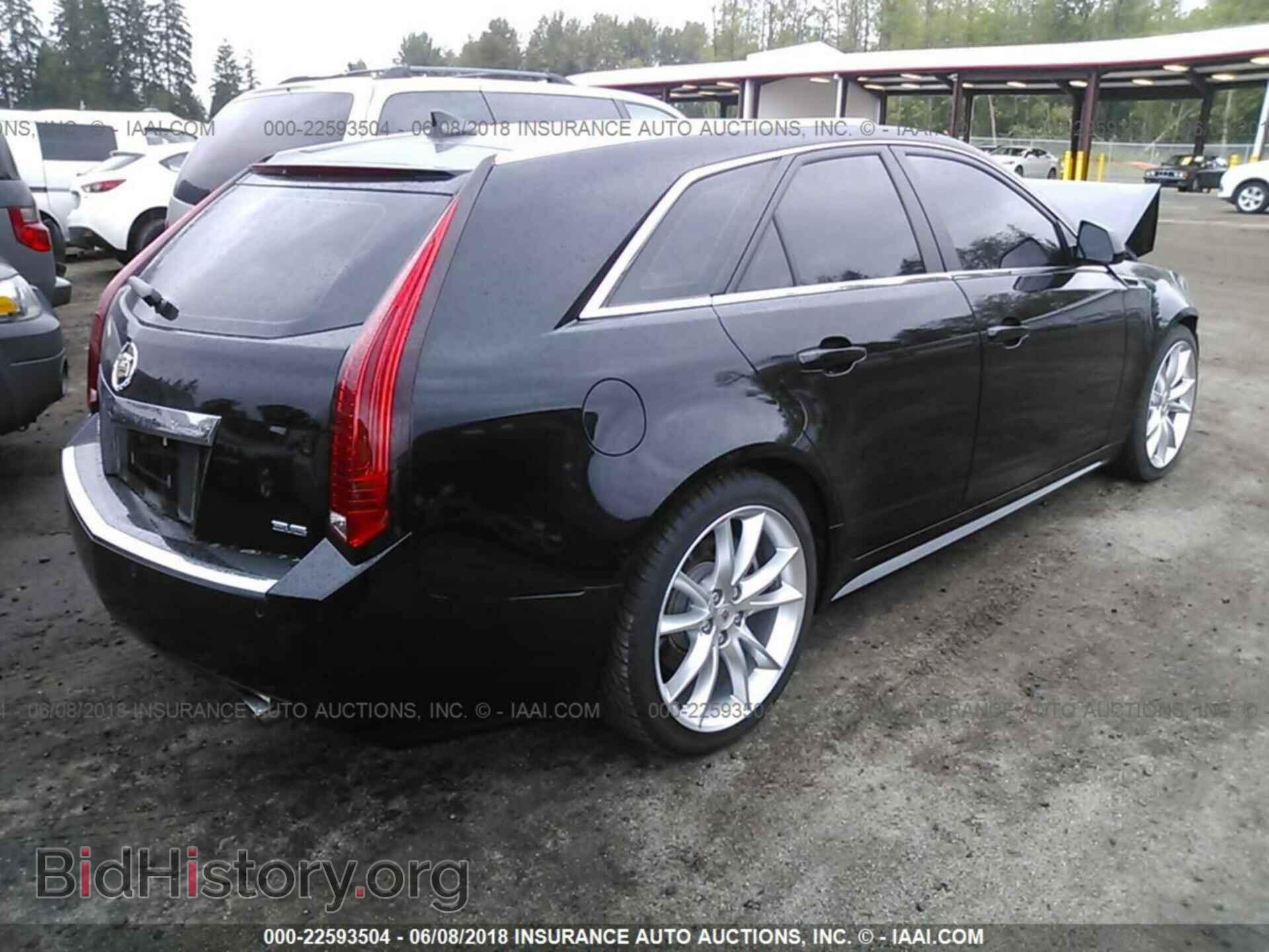 2011 Cadillac Cts - VIN: 1G6DS8ED4B0105765 - Фото 4