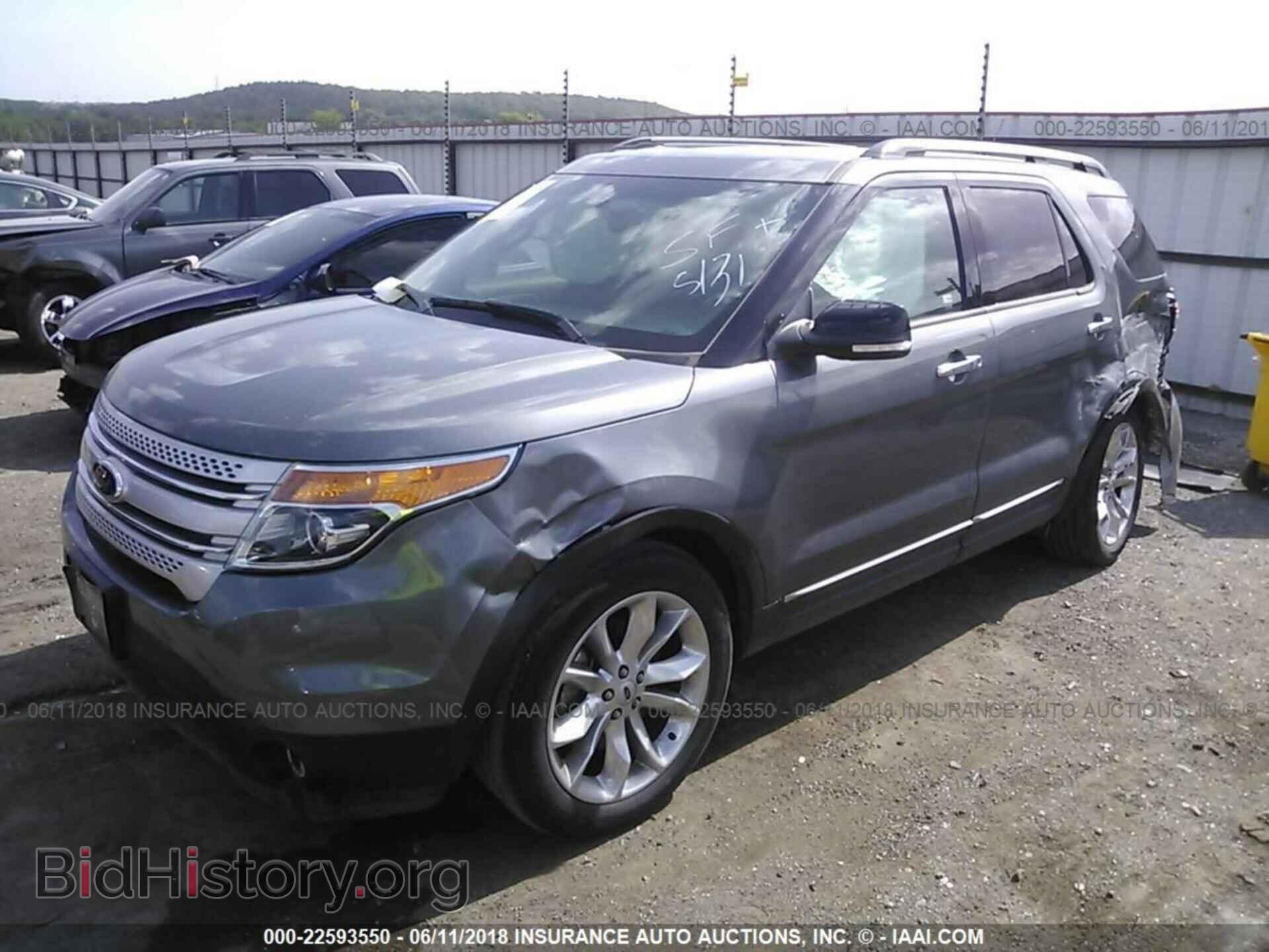 2014 Ford Explorer - VIN: 1FM5K7D80EGA99972 - Фото 2