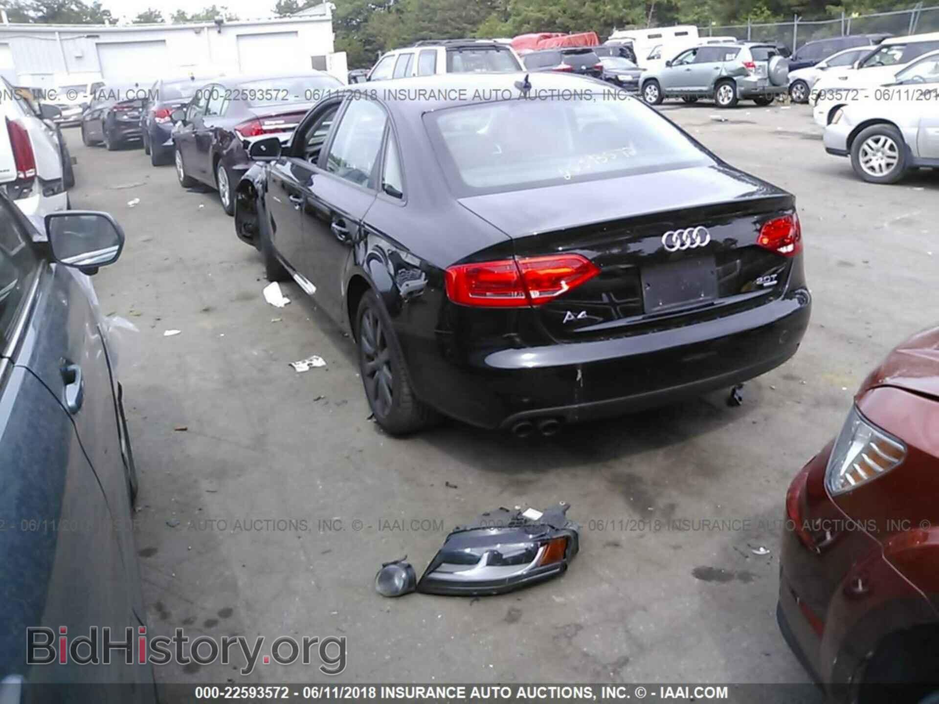 2012 Audi A4 - VIN: WAUBFAFL3CN002229 - Photo 3