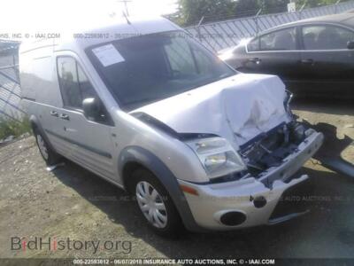 2012 Ford TRANSIT CONNECT XLT, серебристый — VIN NM0LS7BN4CT089502, IAAI