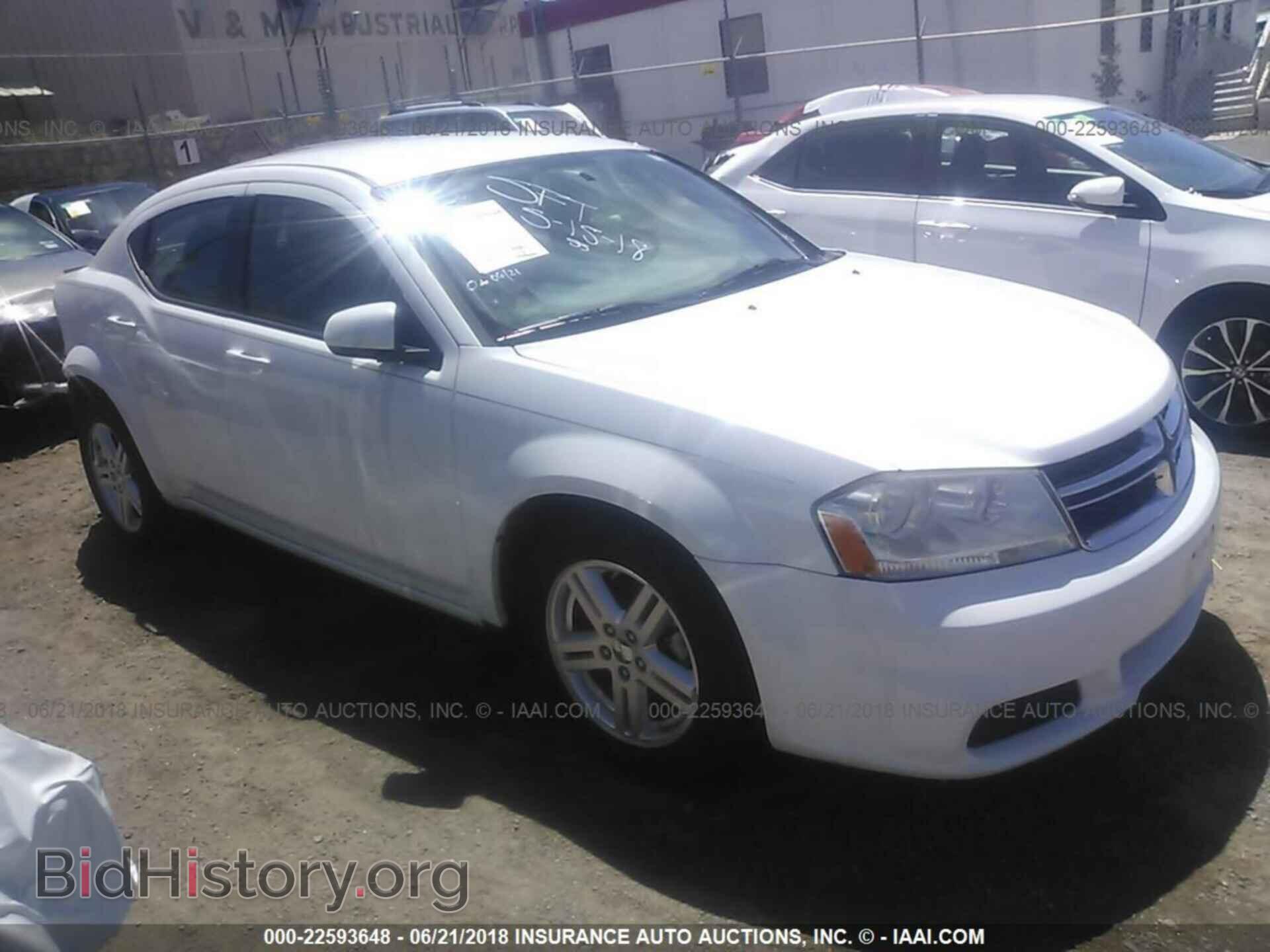 Photo 1C3CDZCB5CN274552 - Dodge Avenger 2012