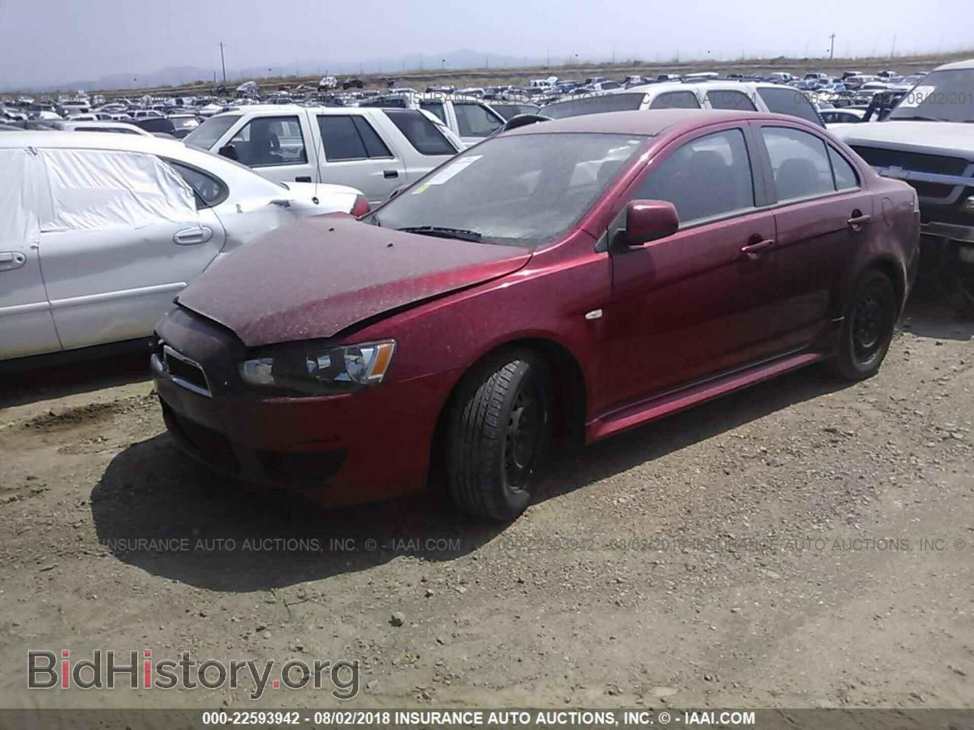 2014 Mitsubishi Lancer - VIN: JA32U2FU9EU022662 - Фото 2