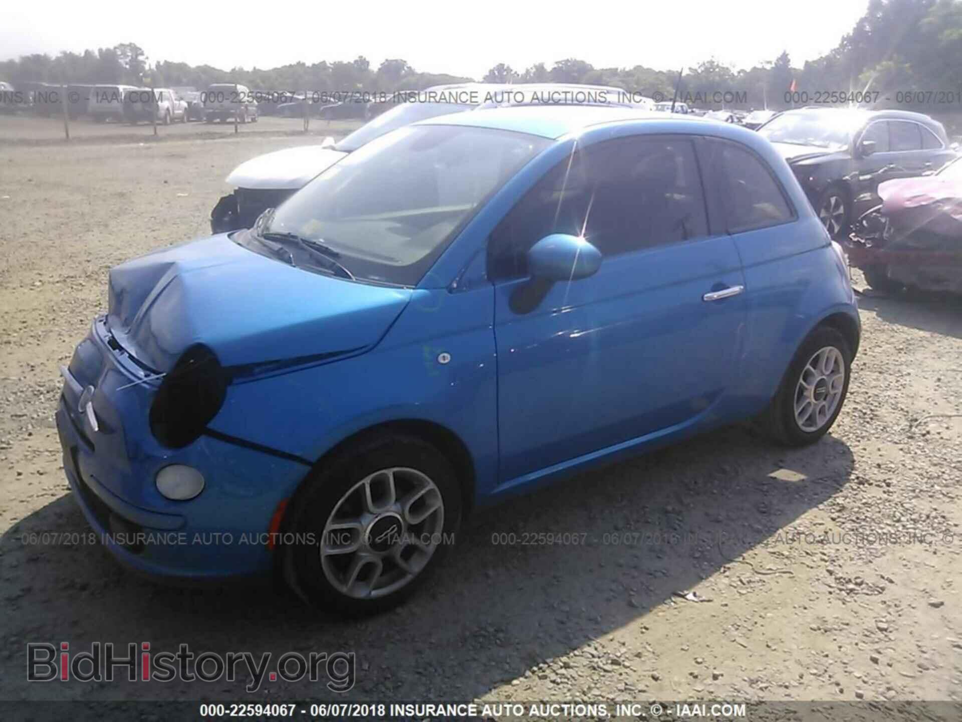 2015 Fiat 500 - VIN: 3C3CFFAR6FT523227 - Photo 2
