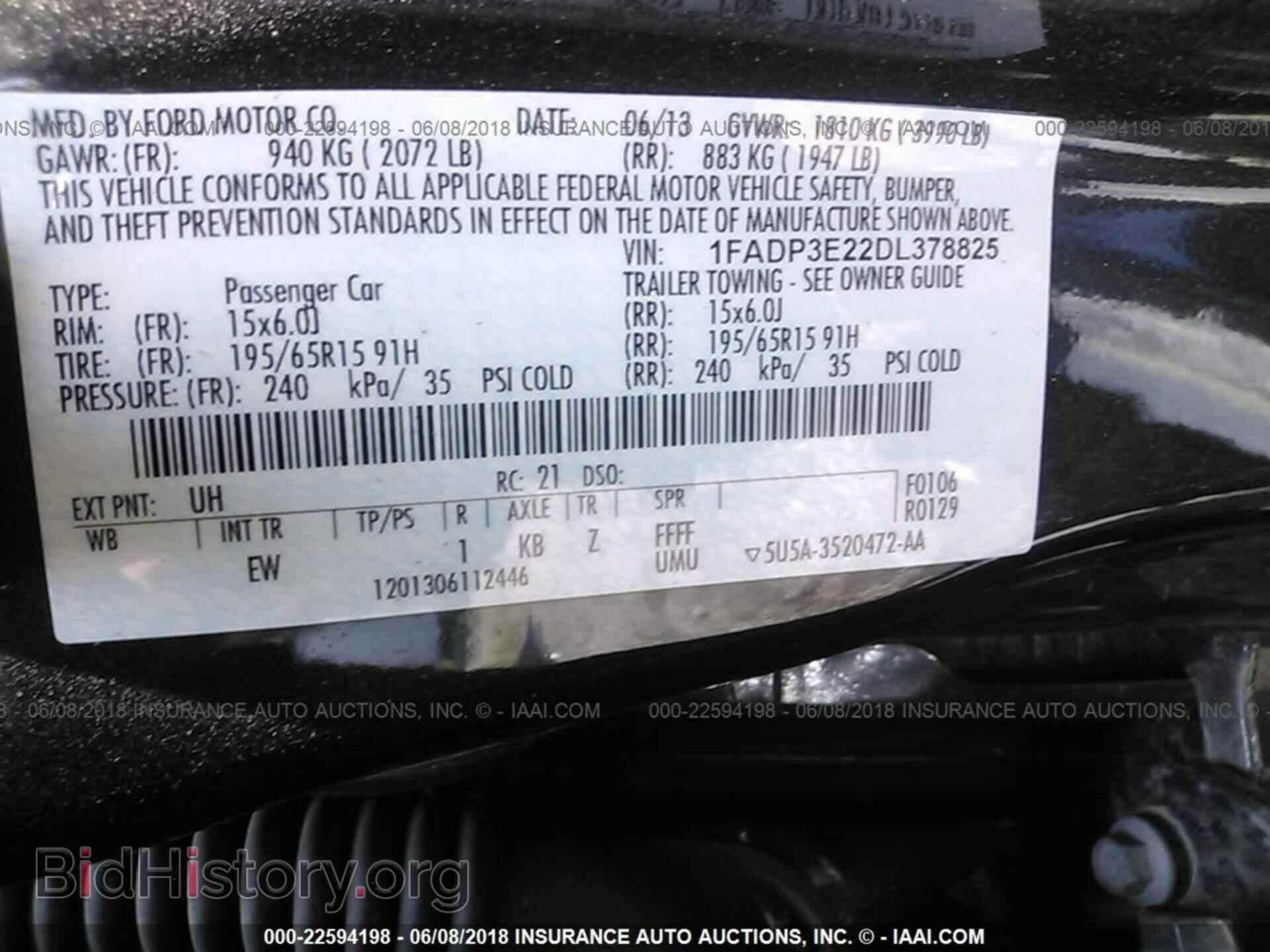 2013 Ford Focus - VIN: 1FADP3E22DL378825 - Photo 9