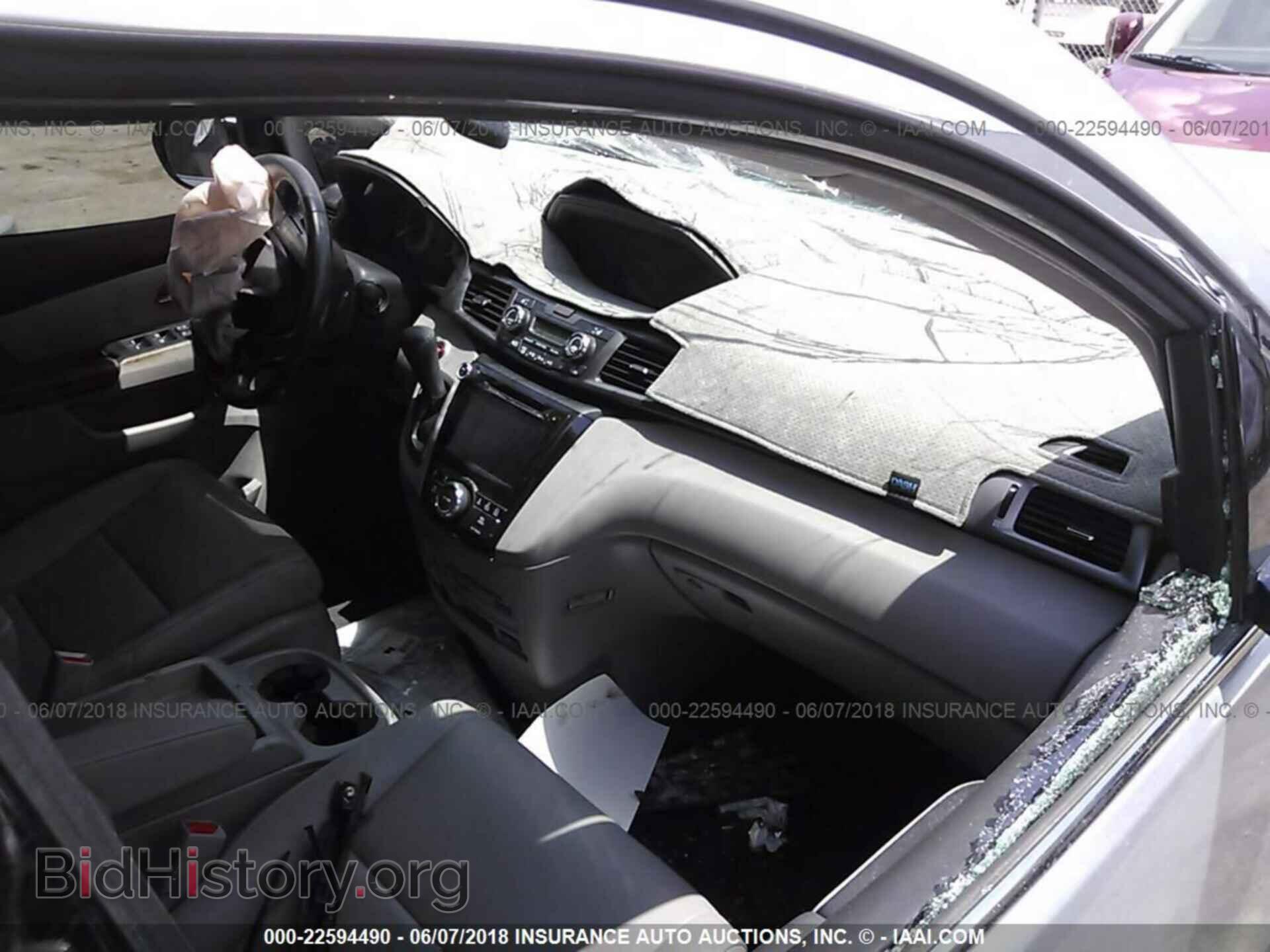 2014 Honda Odyssey - VIN: 5FNRL5H90EB119982 - Фото 5
