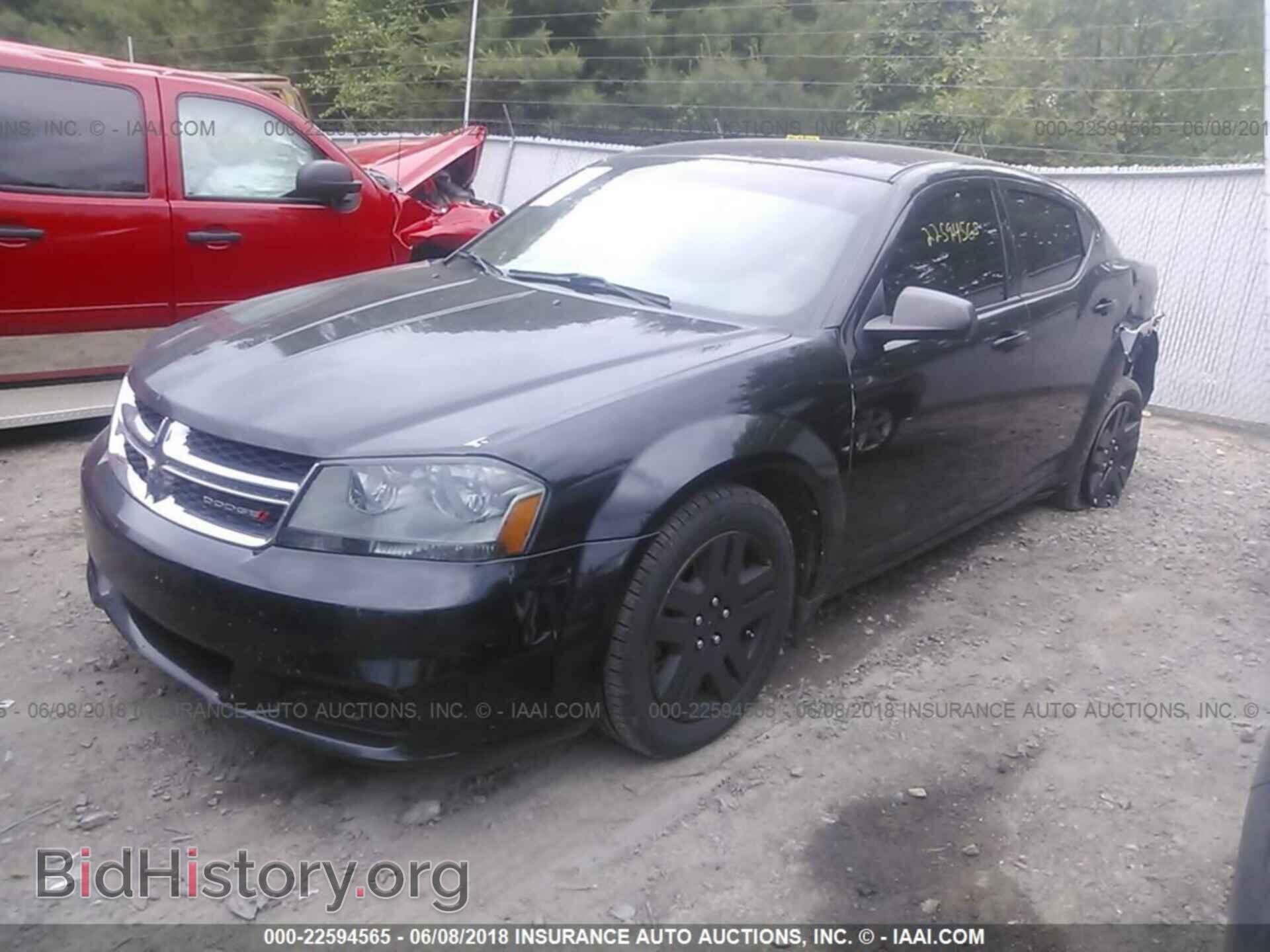 2013 Dodge Avenger - VIN: 1C3CDZAB3DN731010 - Фото 2