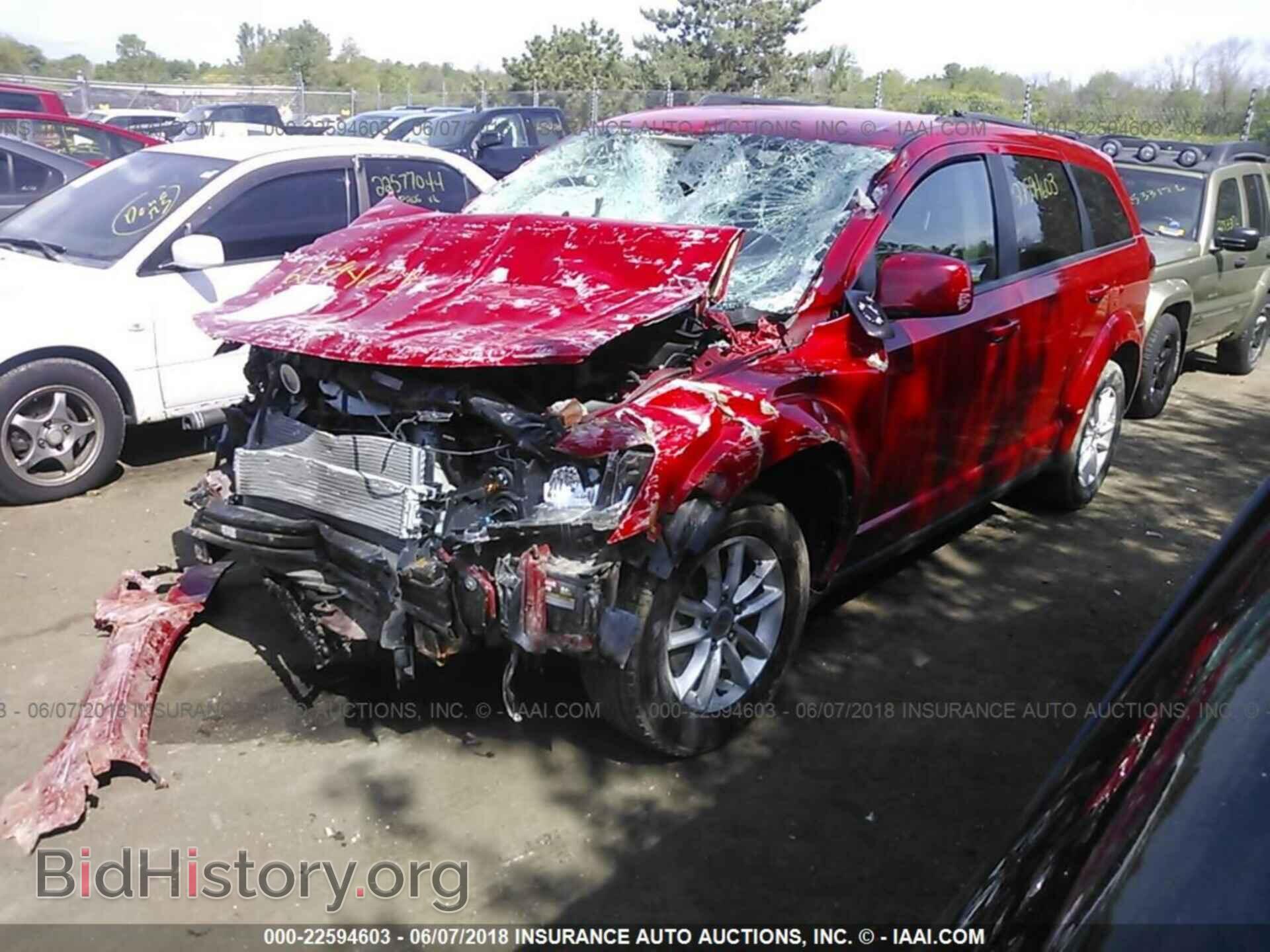 2015 Dodge Journey - VIN: 3C4PDCBGXFT743873 - Photo 2