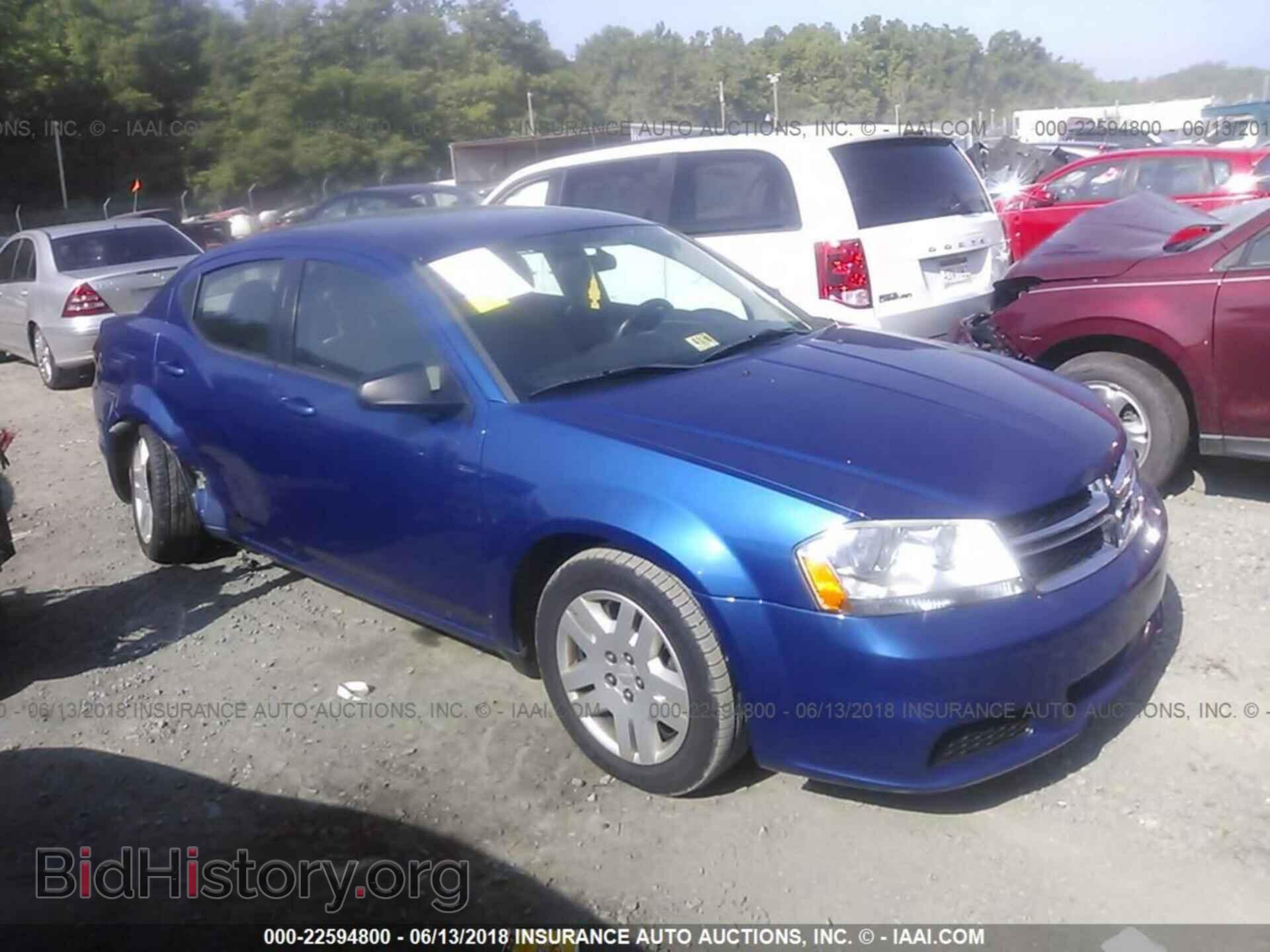 Photo 1C3CDZABXCN170142 - Dodge Avenger 2012